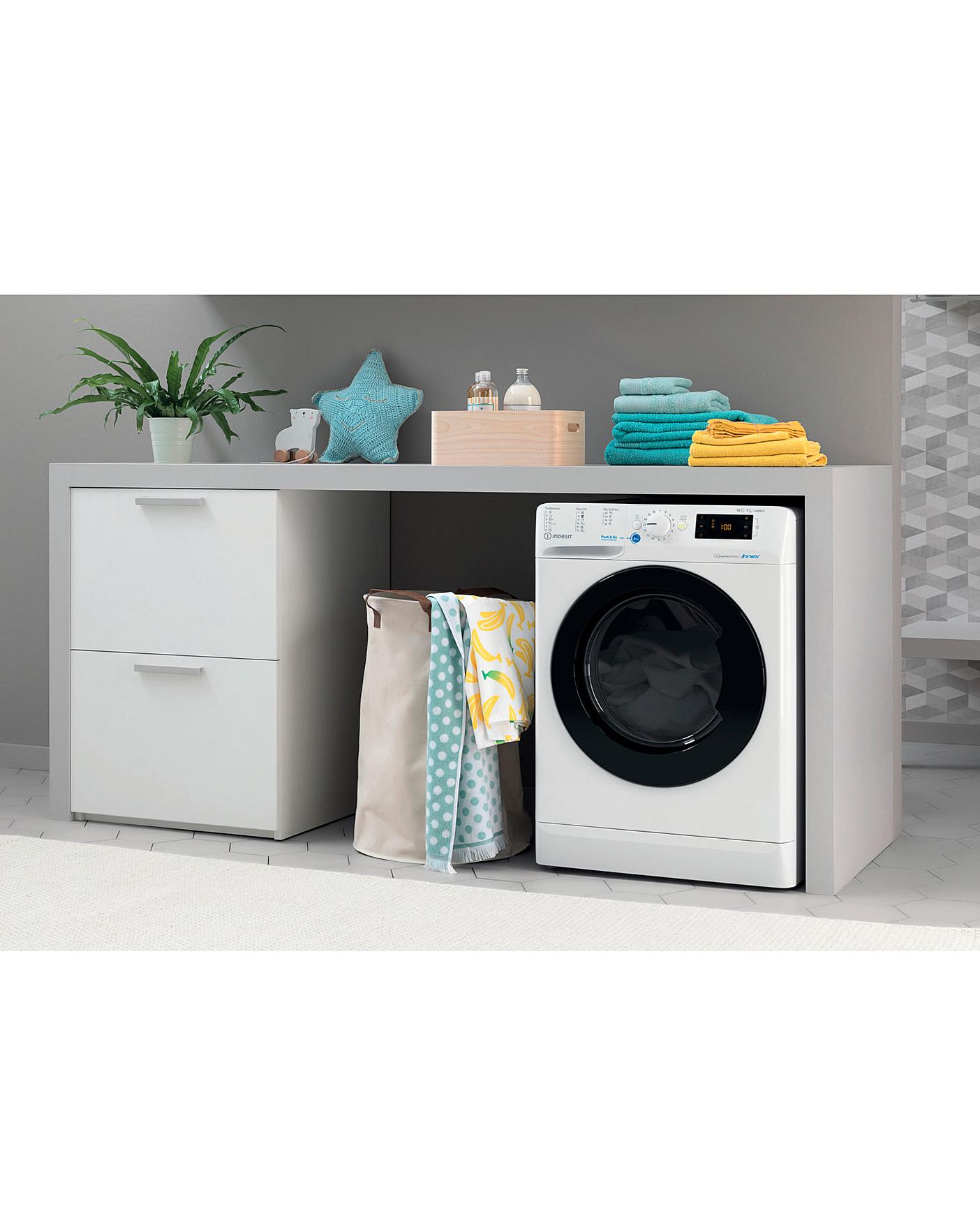  Indesit BDE1071682XWUKN 10+7kg 1600rpm Washer Dryer - White + INSTALLATION
