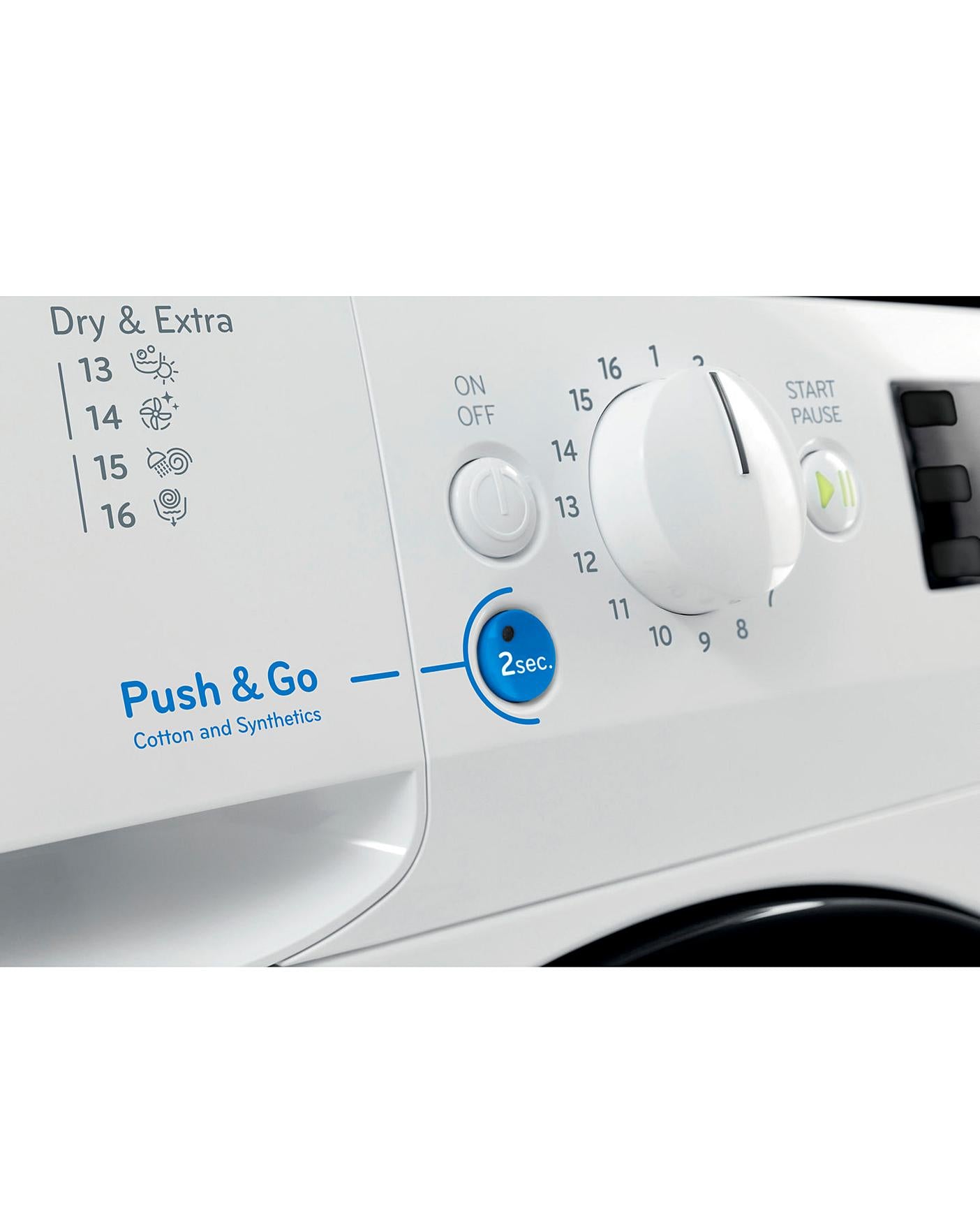  Indesit BDE1071682XWUKN 10+7kg 1600rpm Washer Dryer - White + INSTALLATION