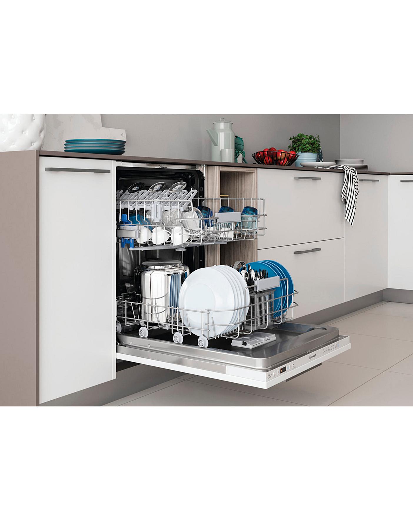 Indesit DICB16 Fullsize 13 Place Set Dishwasher