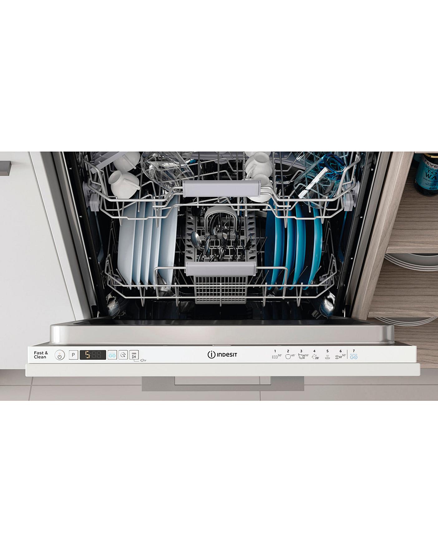 Indesit DICB16 Fullsize 13 Place Set Dishwasher