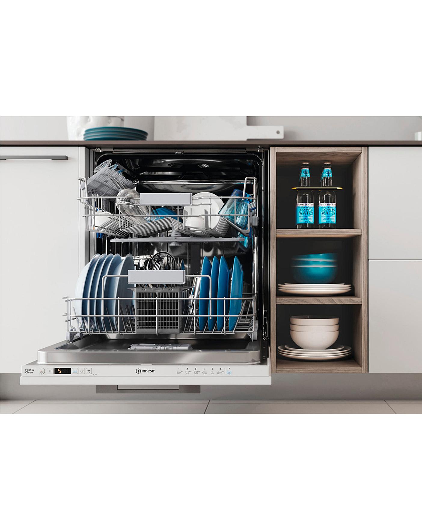  Indesit DICB16 Fullsize 13 Place Set Dishwasher
