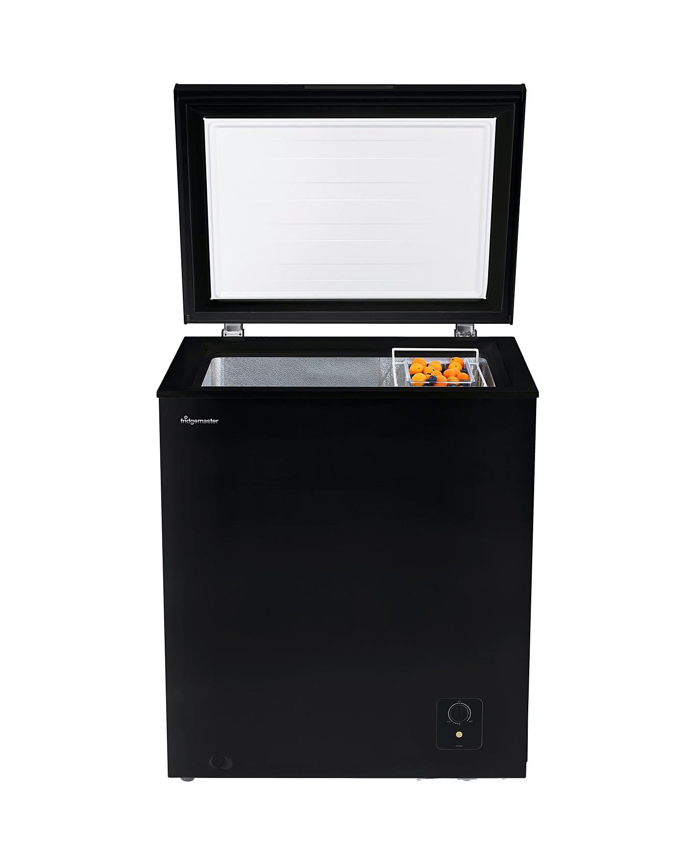  Fridgemaster MCF142 142L Chest Freezer - Black
