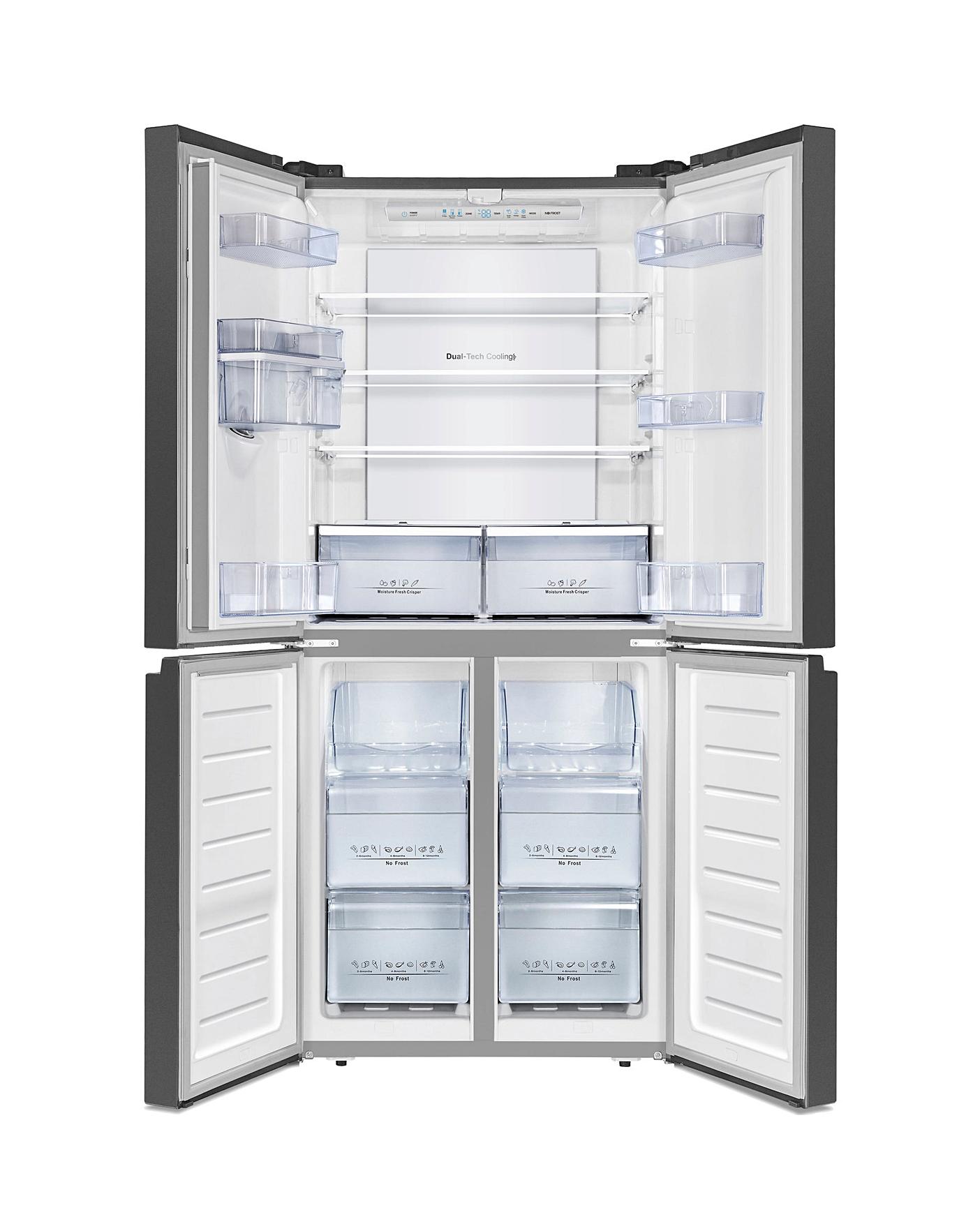  Hisense RQ560N4WBF American Fridge Freezer - Black