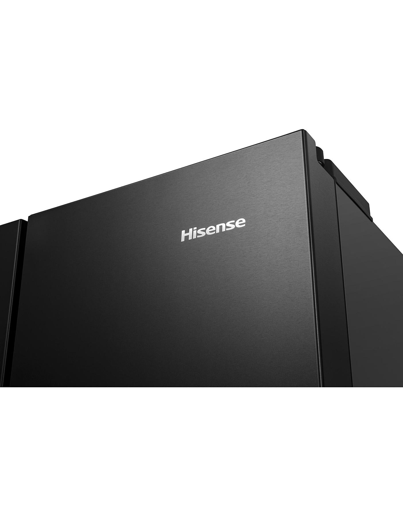  Hisense RQ560N4WBF American Fridge Freezer - Black
