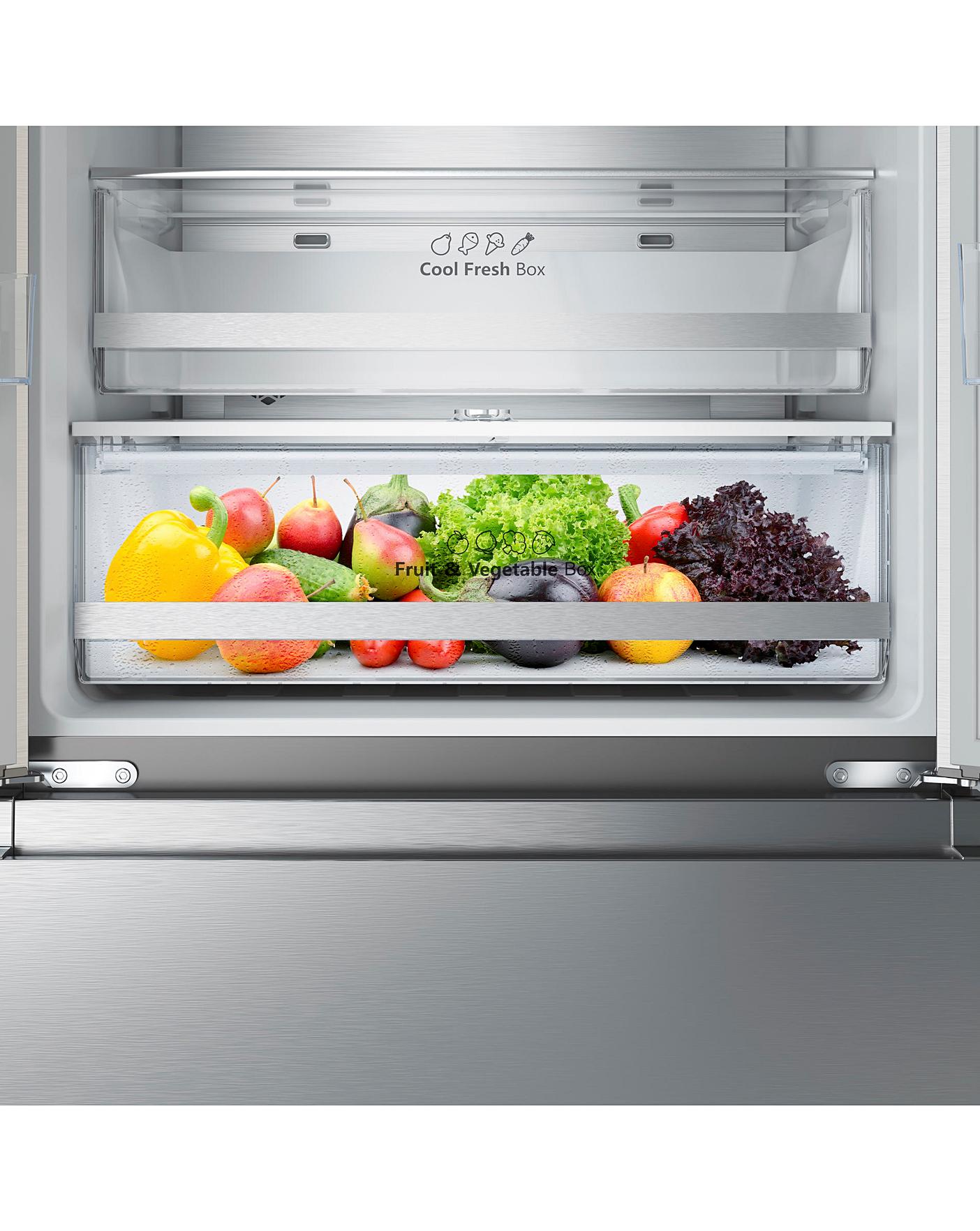 Hisense RF632N4WIF Fridge Freezer - Stainless Steel