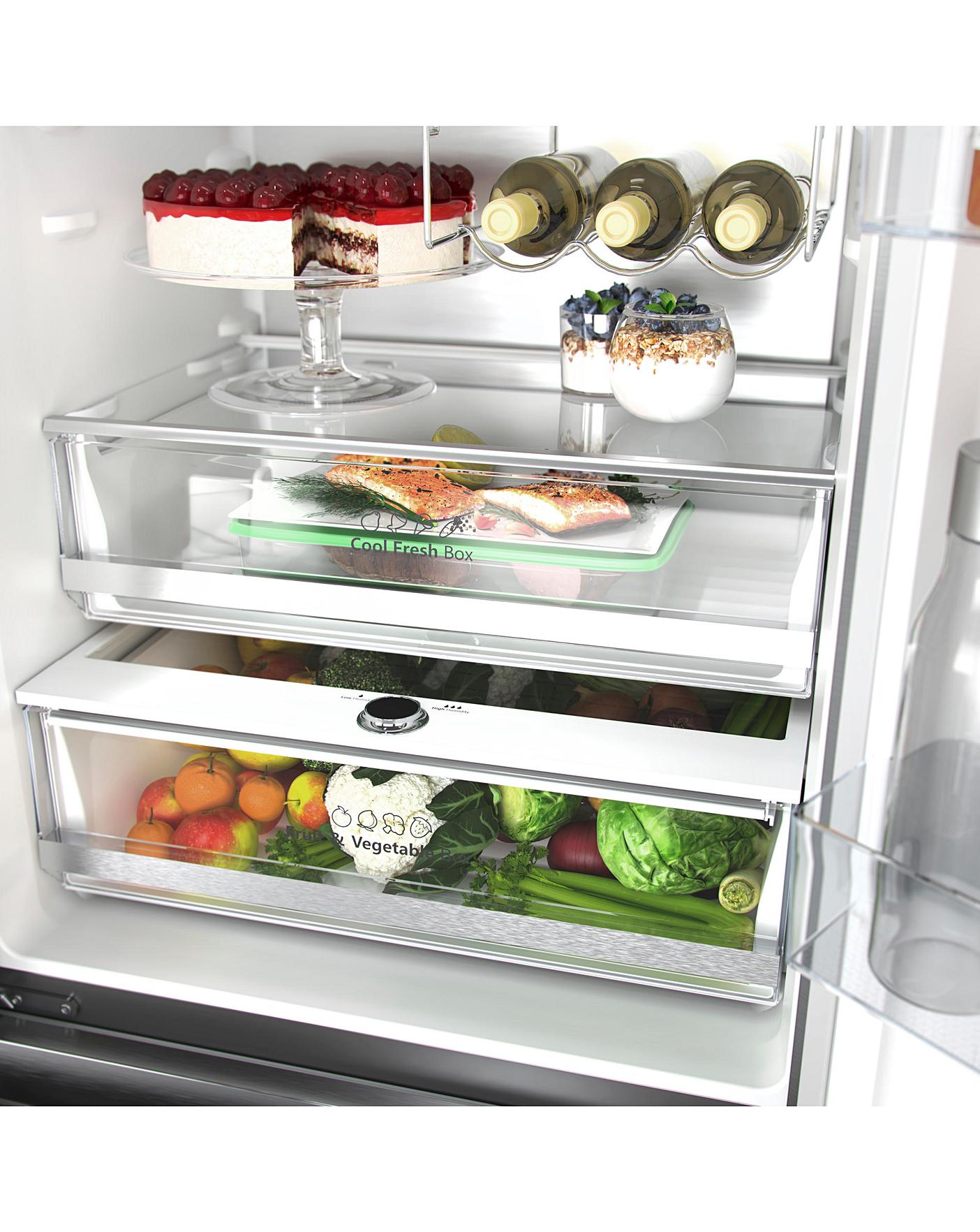  Hisense RF632N4WIF Fridge Freezer - Stainless Steel