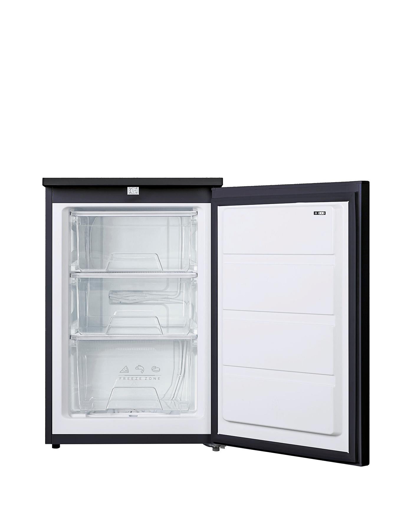  Abode Under Counter Freezer 55cm- Black