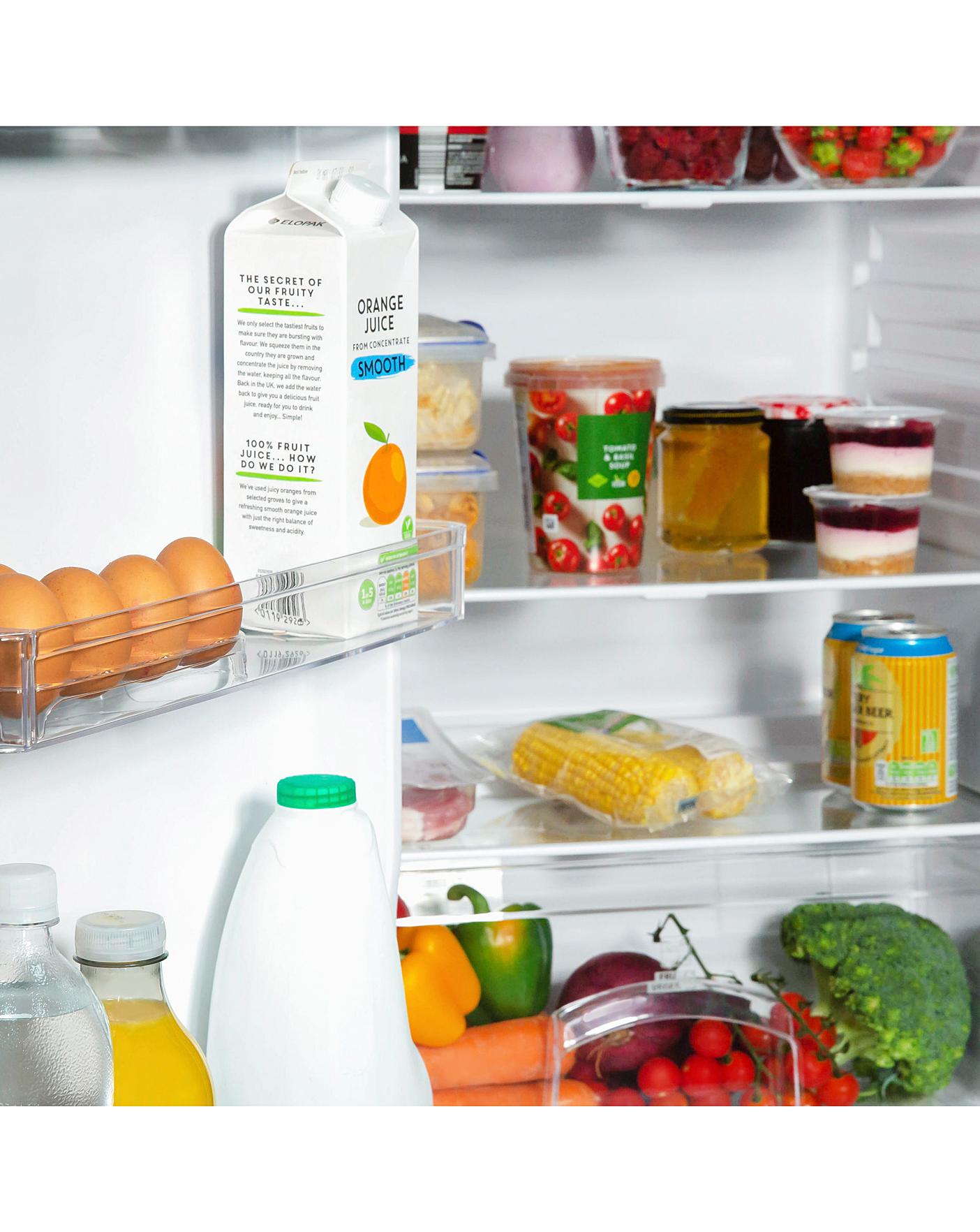  Russell Hobbs RH55LF143 Upright Freestanding Larder Fridge - White