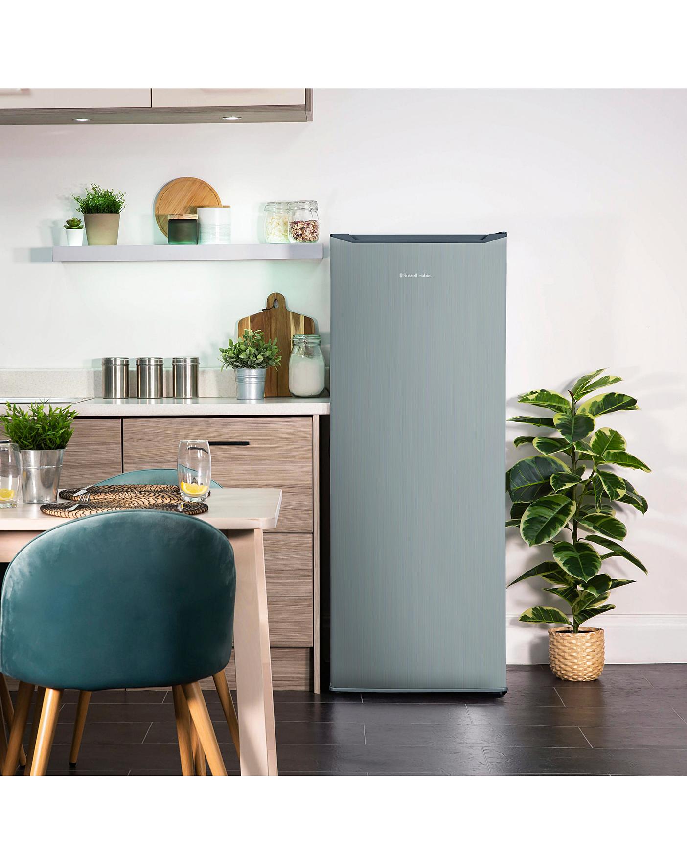 Russell Hobbs RH55LF143SS Upright Freestanding Larder Fridge - Stainless Steel