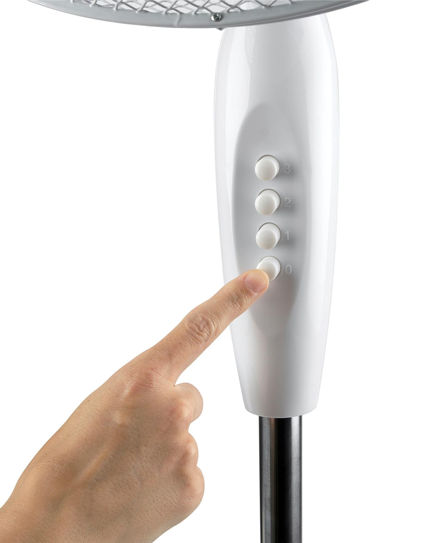  Beldray 16 Inch White Stand Fan