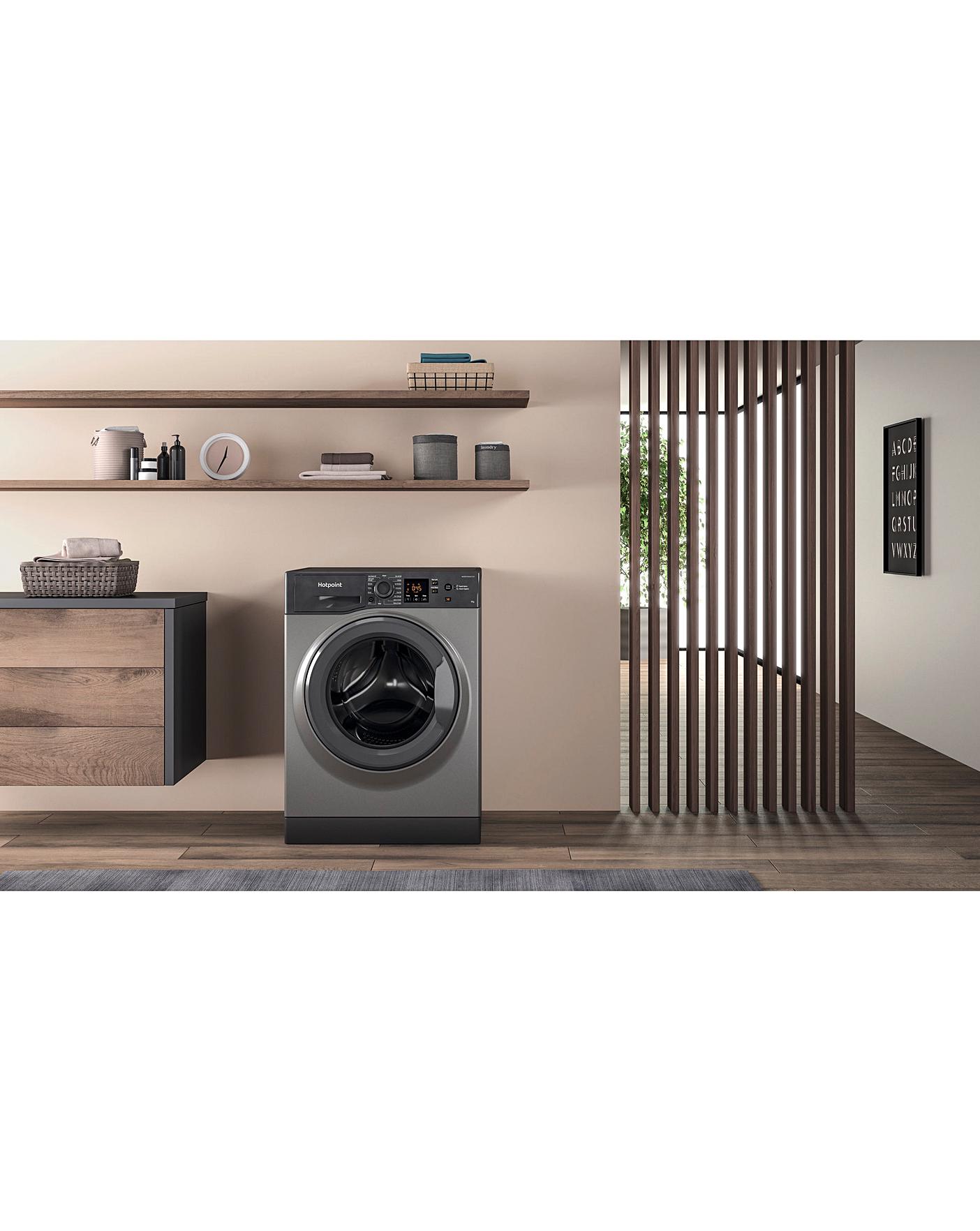  Hotpoint NSWM944CGGUK 9KG Washing Machine 1400 Spin