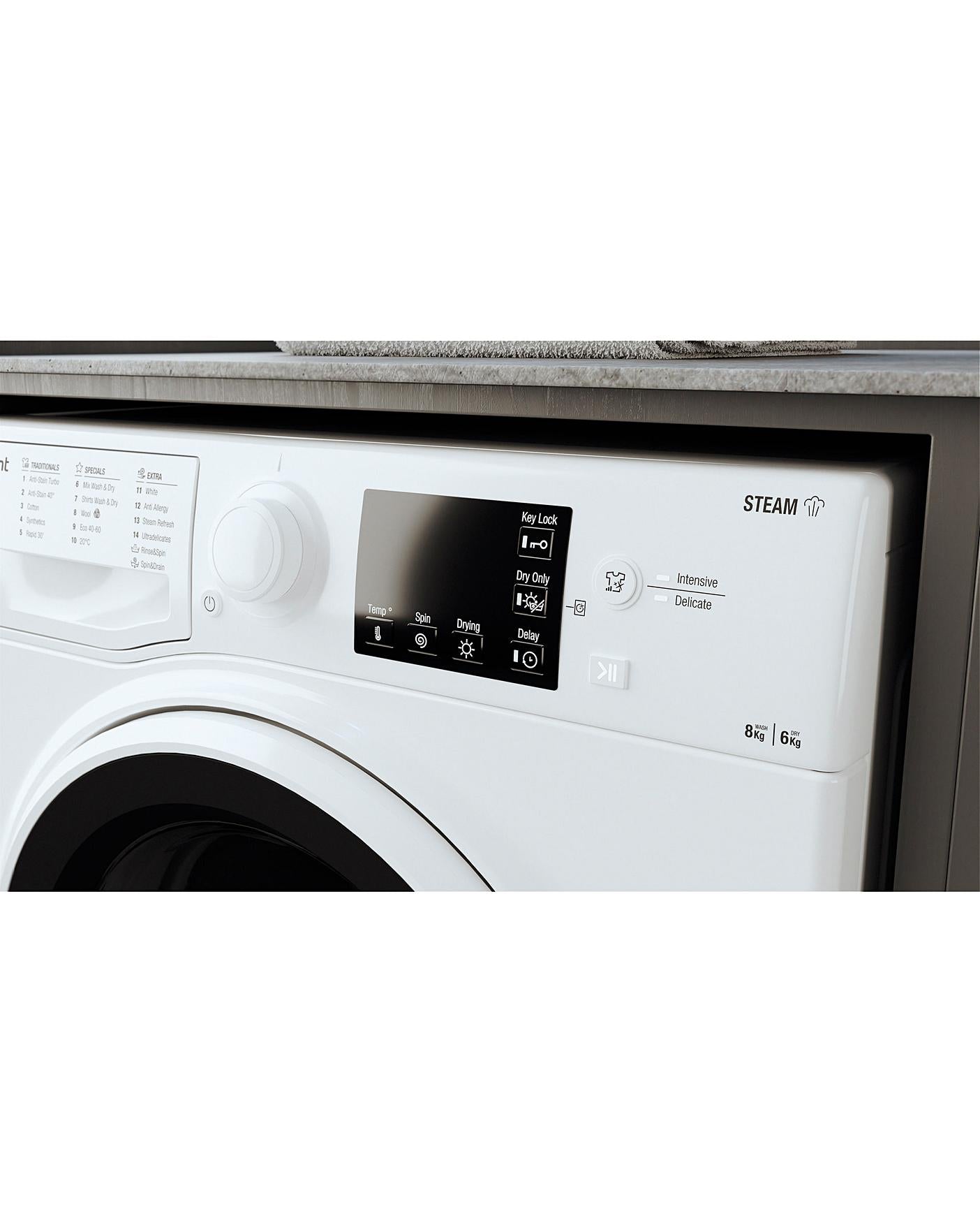 Hotpoint RDG8643WW 8KG / 6KG 1400 Spin Washer Dryer