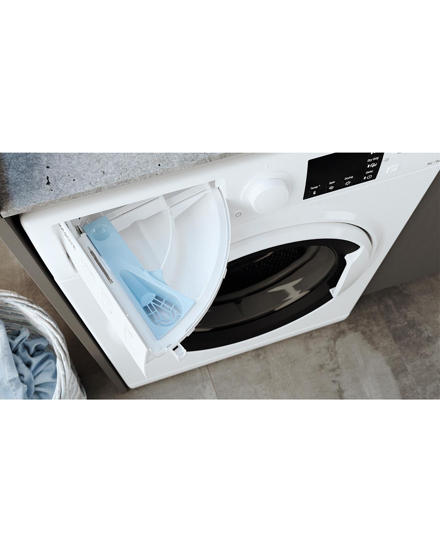  Hotpoint RDG8643WW 8KG / 6KG 1400 Spin Washer Dryer