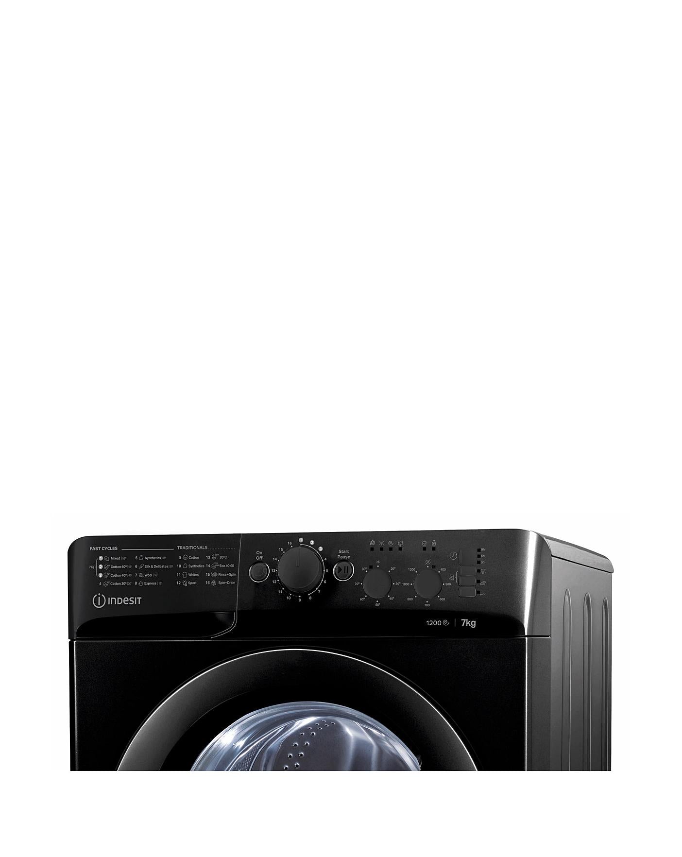  Indesit MTWC71252K ECO 7KG Washing Machine 1200 Spin