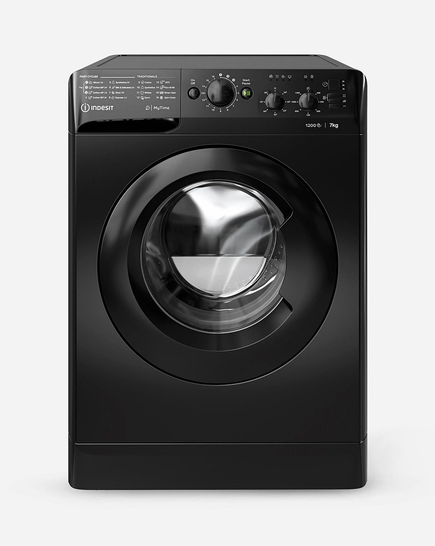 Indesit MTWC71252K ECO 7KG Washing Machine 1200 Spin