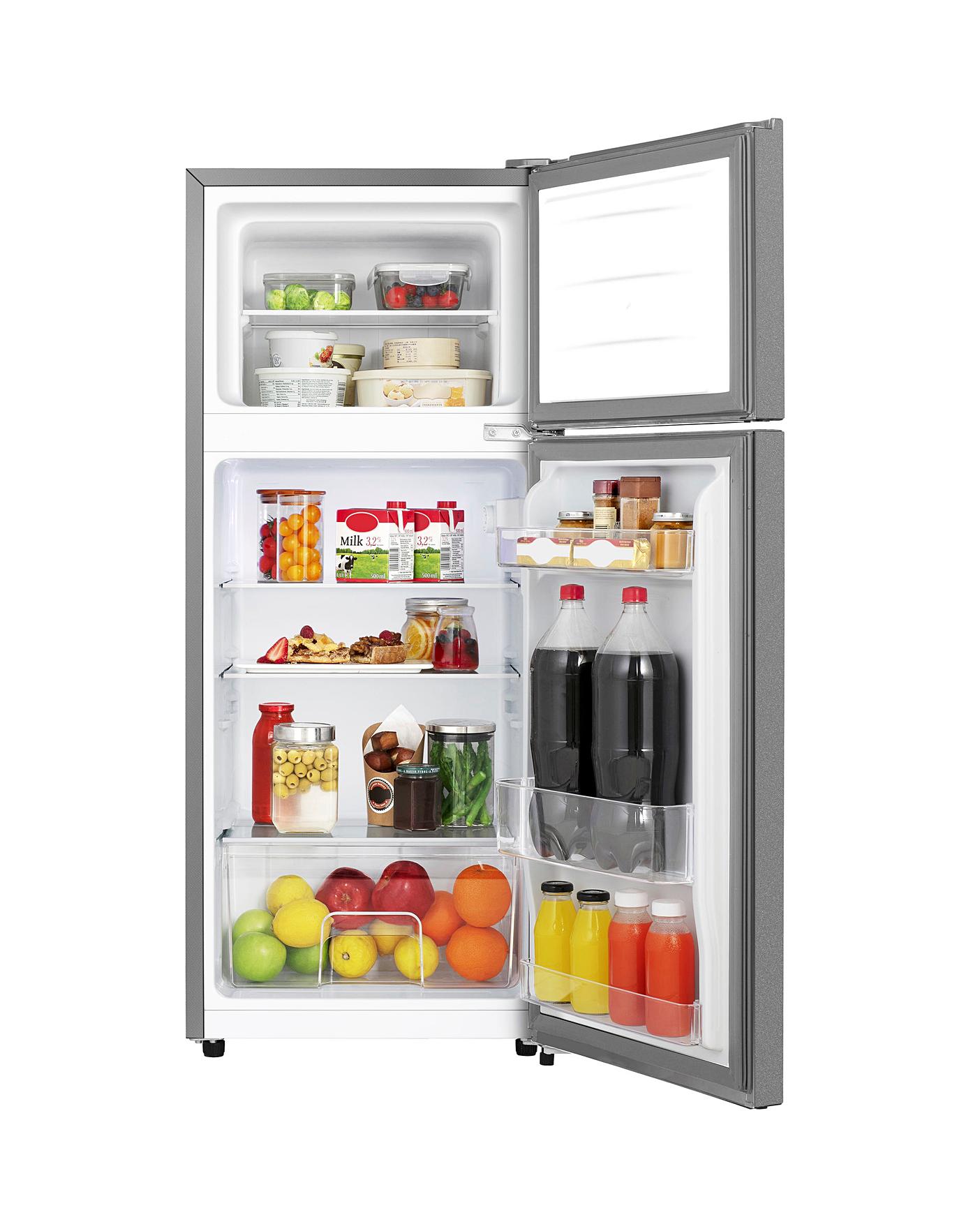  Fridgemaster MTM48120MFS 80/20 Fridge Freezer - Silver