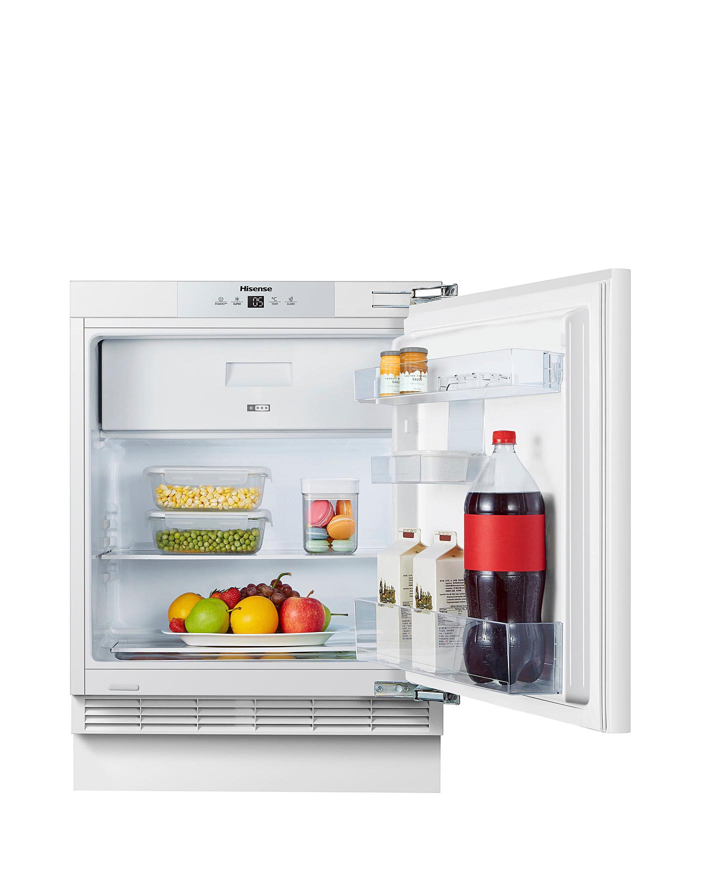  Hisense RUR156D4AW1 Integrated Under Counter Fridge With Ice Box