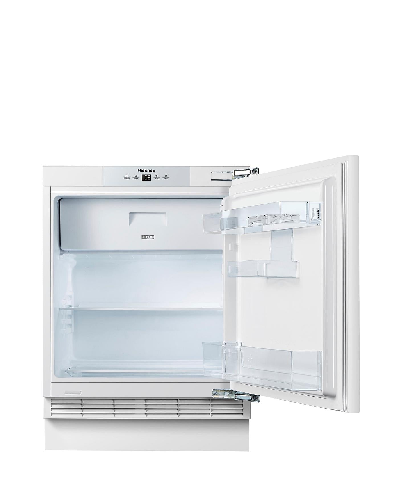  Hisense RUR156D4AW1 Integrated Under Counter Fridge With Ice Box