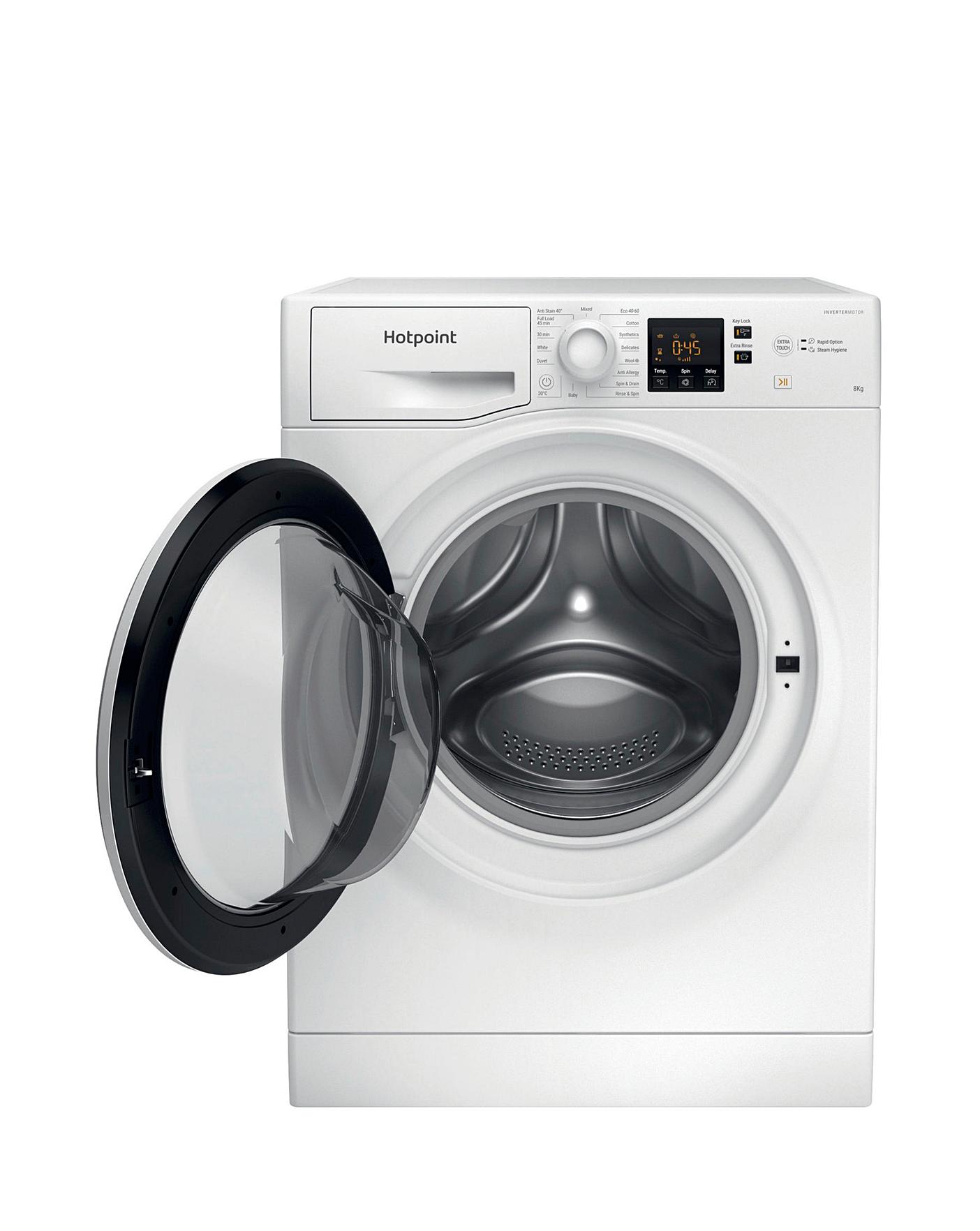  Hotpoint NSWM863CWUKN 8KG 1600 SPIN Washing Machine