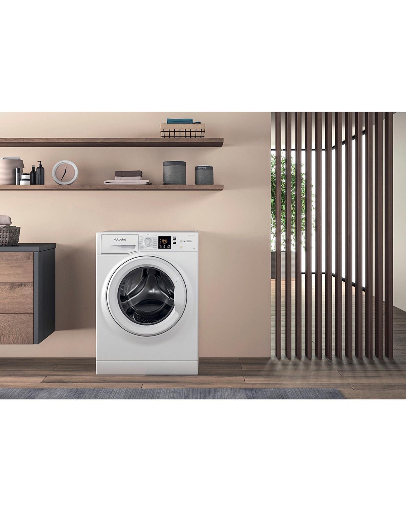  Hotpoint NSWM863CWUKN 8KG 1600 SPIN Washing Machine