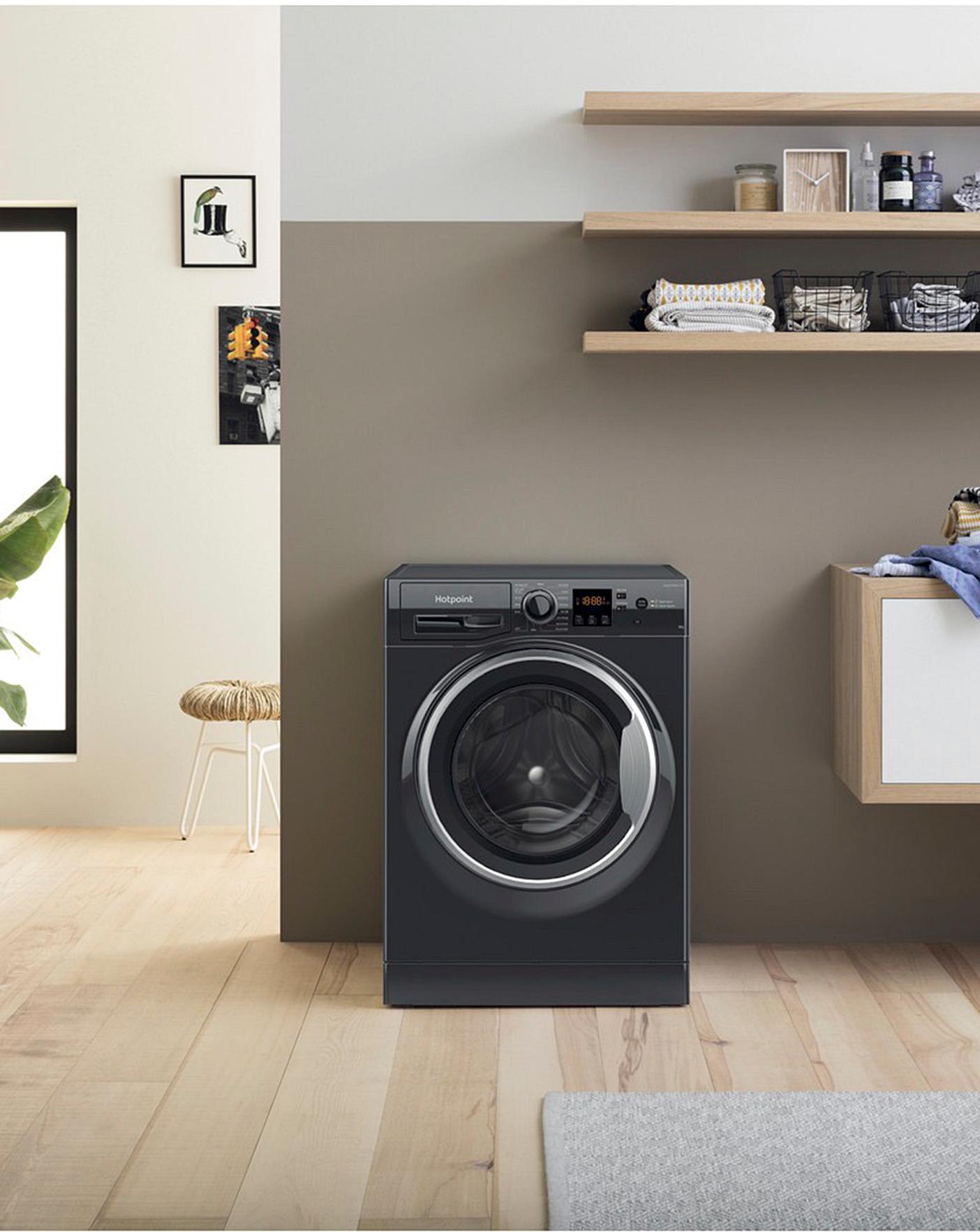  Hotpoint NSWM863CBSUKN 8KG 1600 SPIN Washing Machine