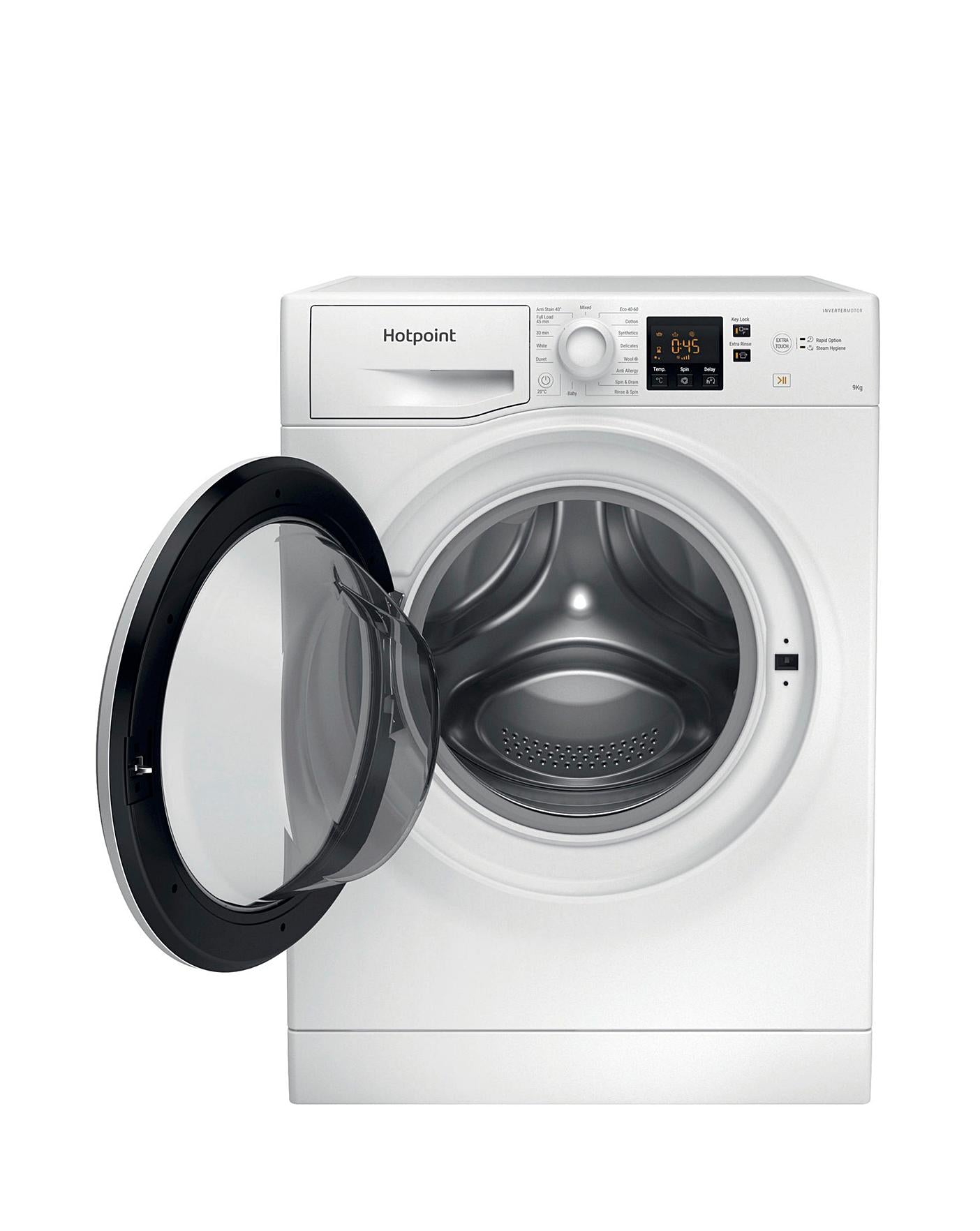  Hotpoint NSWM944CWUKN 9KG 1400 SPIN Washing Machine