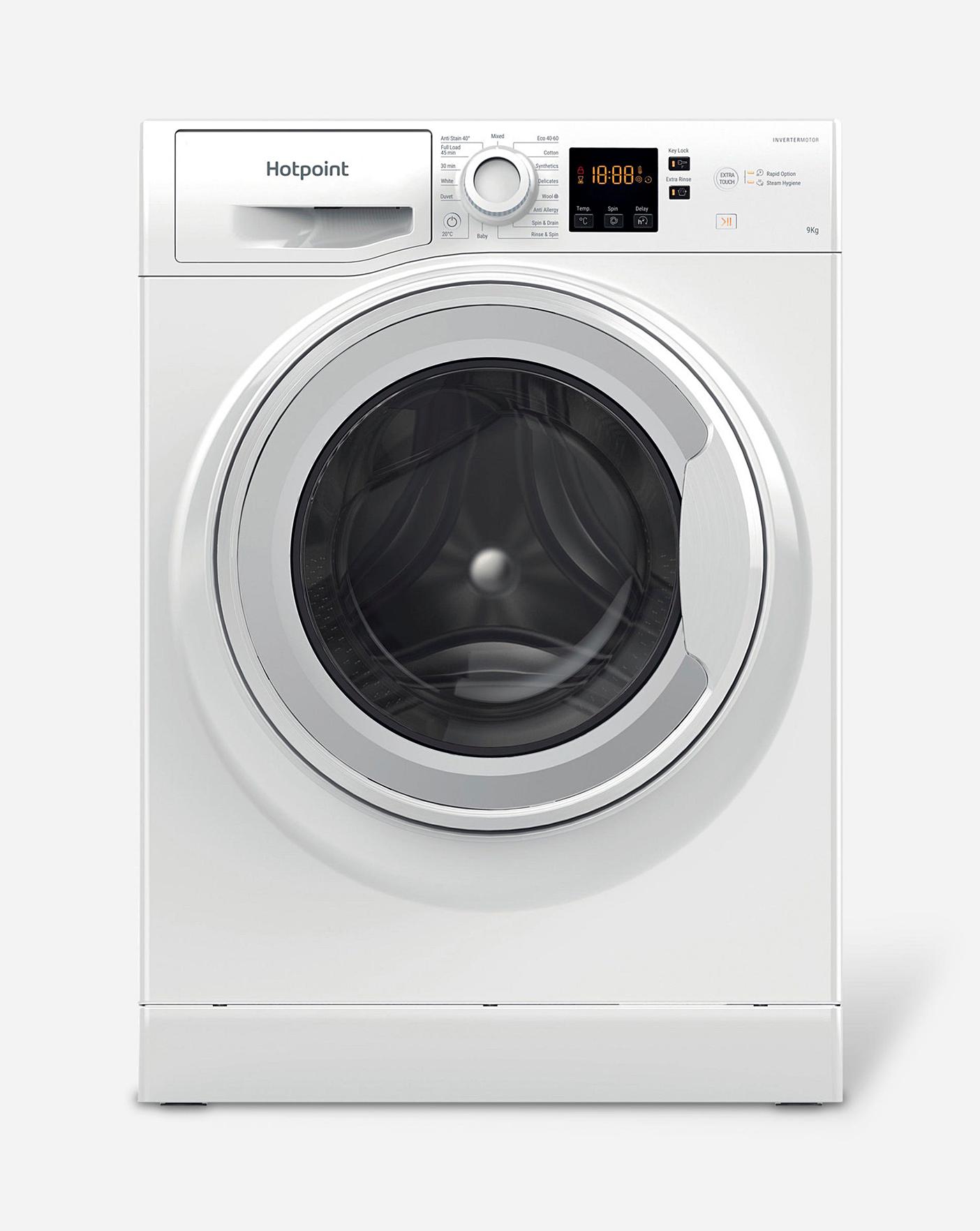  Hotpoint NSWM944CWUKN 9KG 1400 SPIN Washing Machine