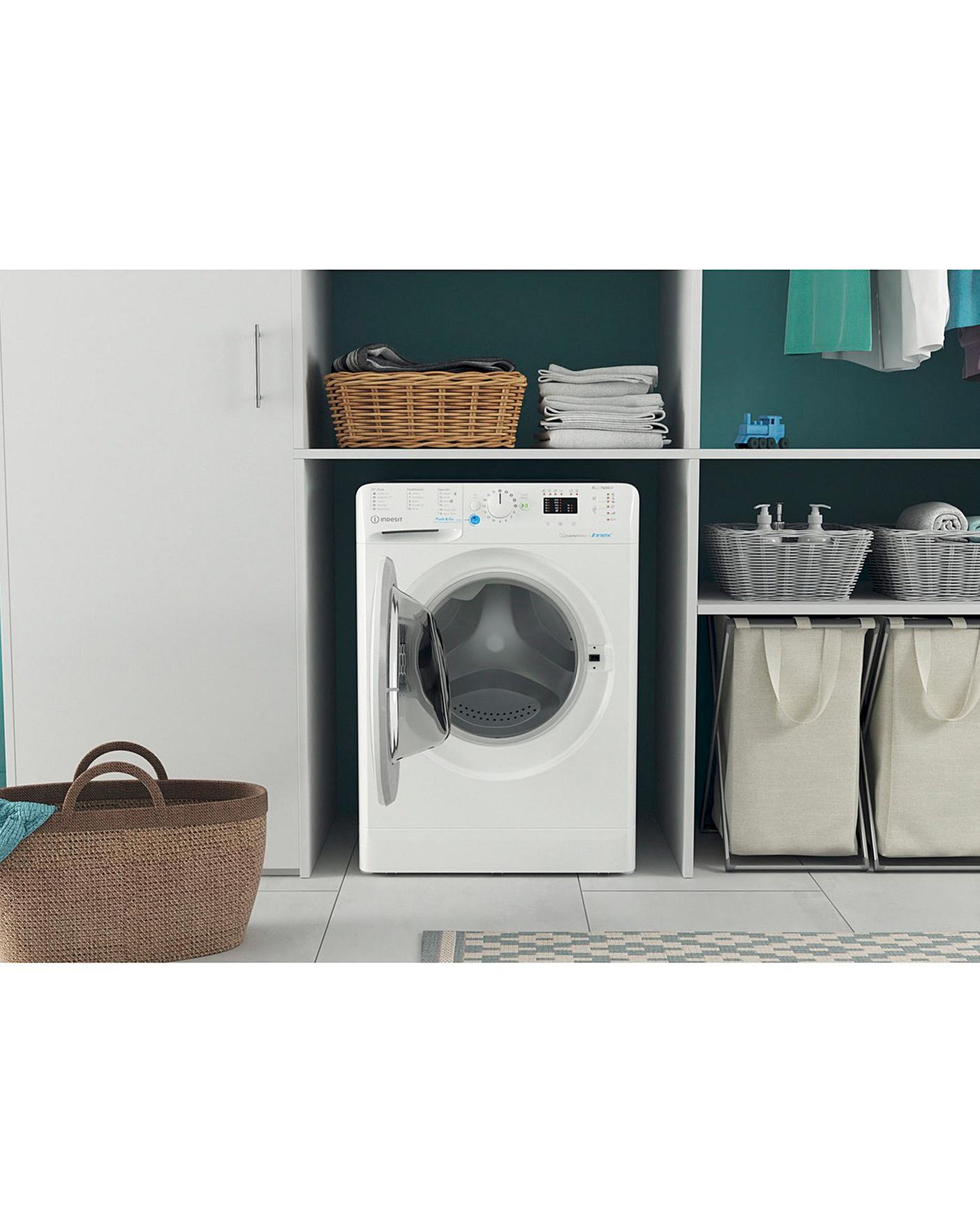  Indesit BWA81684XWUKN 8KG 1600 SPIN Washing Machine