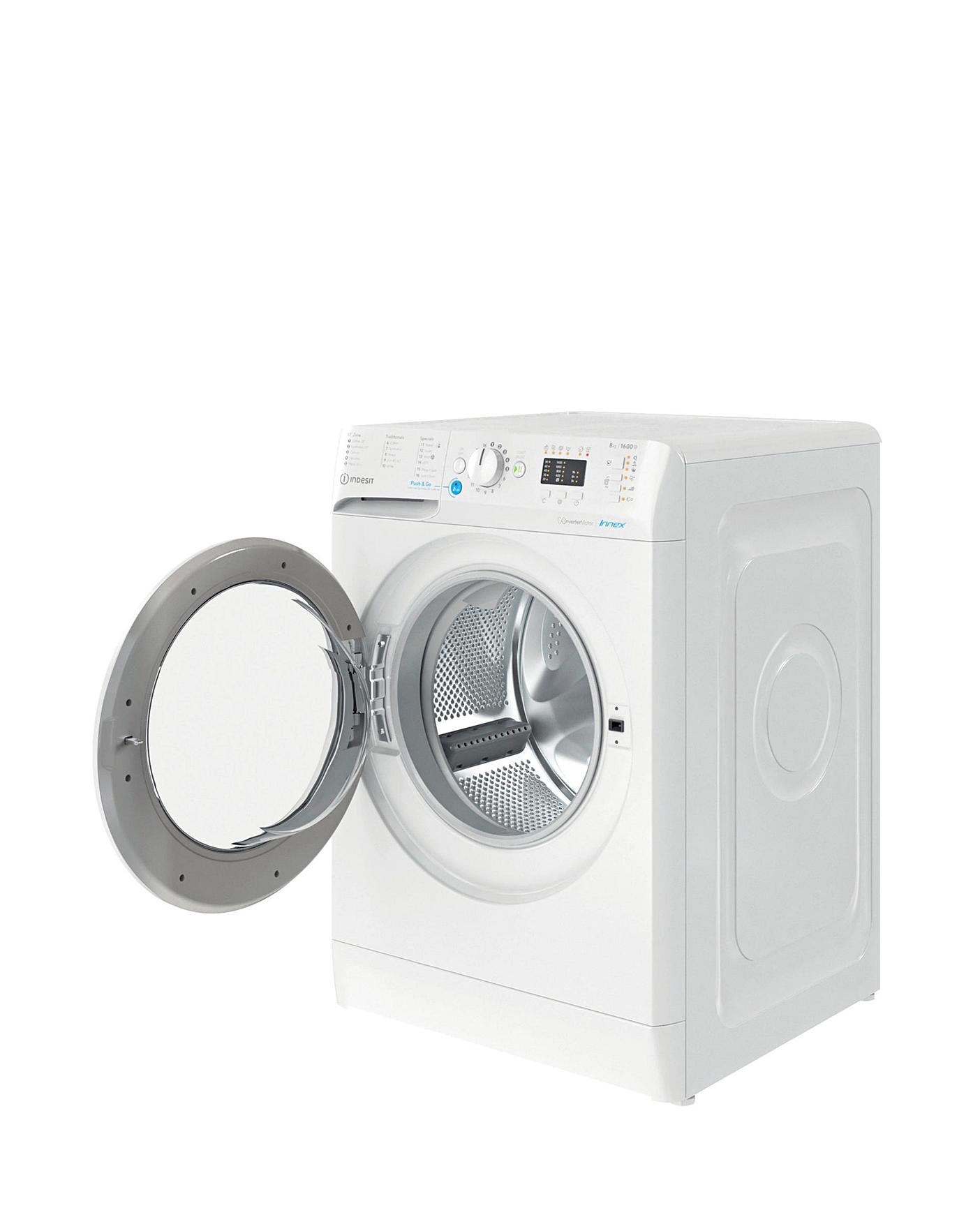  Indesit BWA81684XWUKN 8KG 1600 SPIN Washing Machine