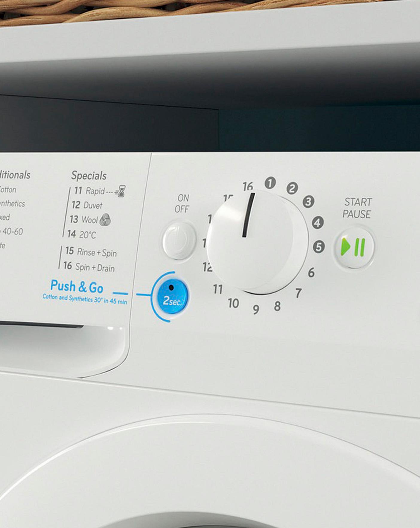  Indesit BWA81485XWUKN 8KG 1400 SPIN INNEX Washing Machine