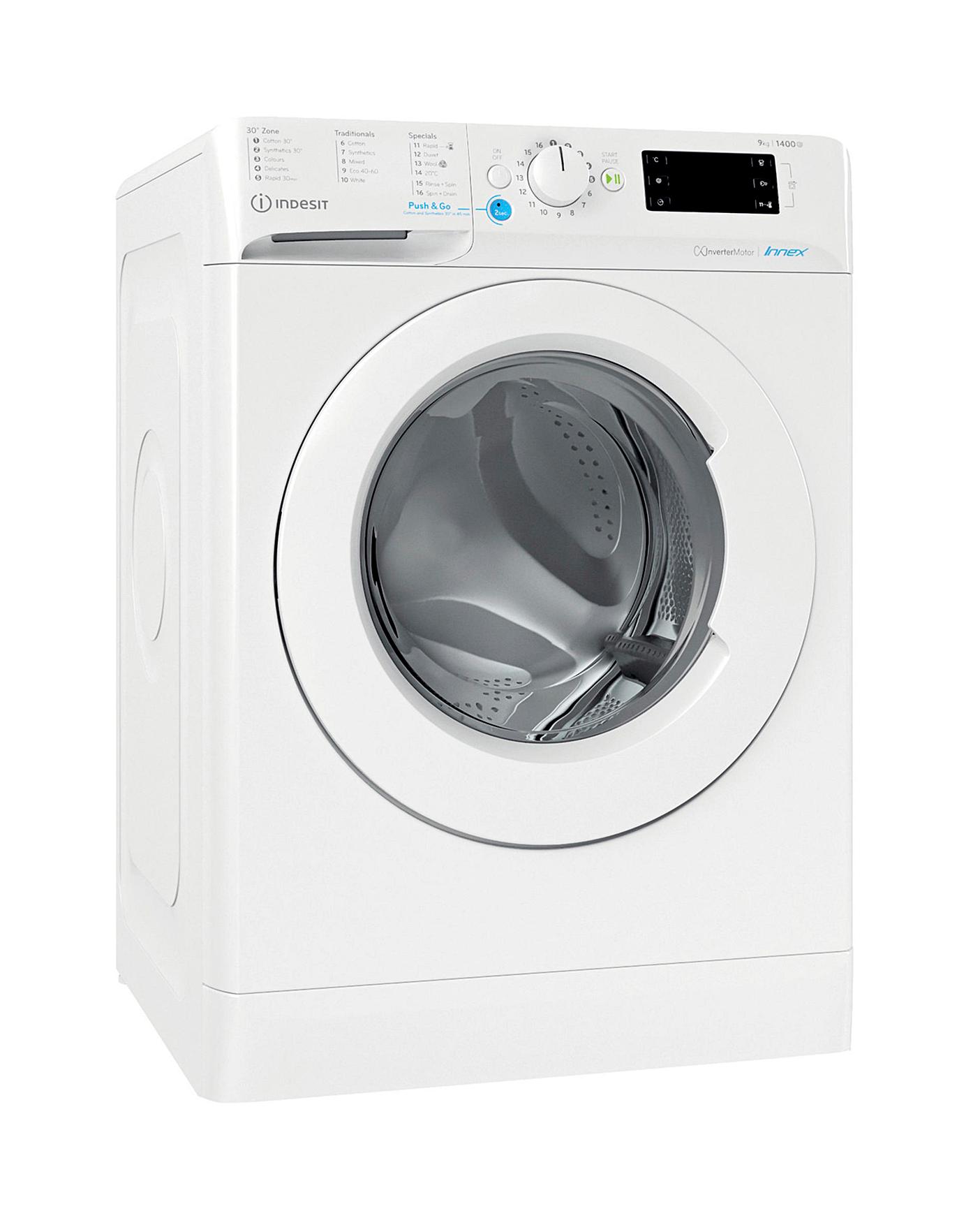  Indesit BWE91496XWUKN 9KG 1400 SPIN INNEX Washing Machine
