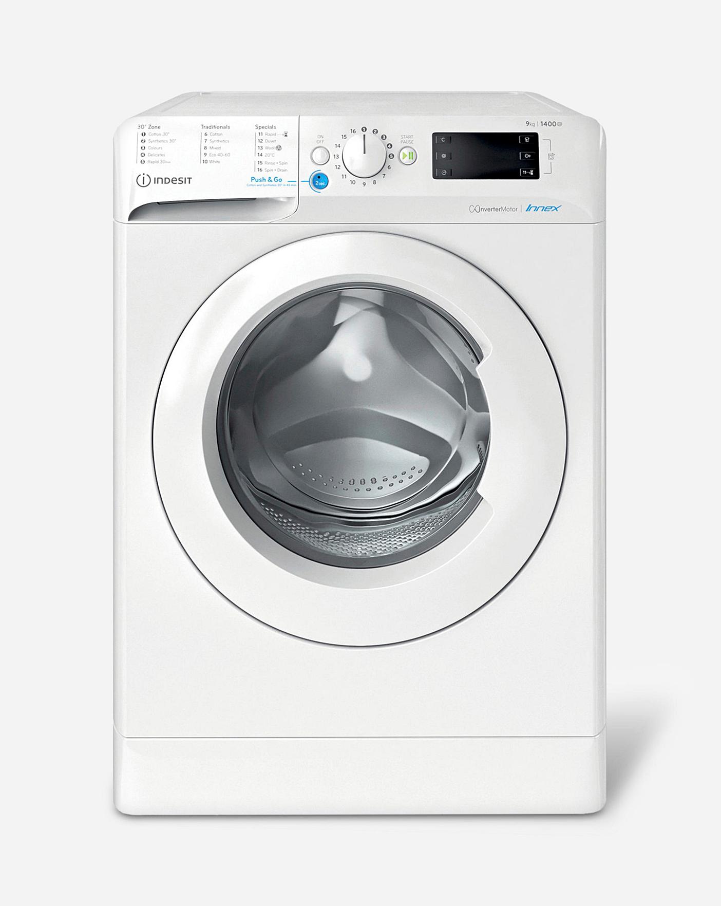  Indesit BWE91496XWUKN 9KG 1400 SPIN INNEX Washing Machine