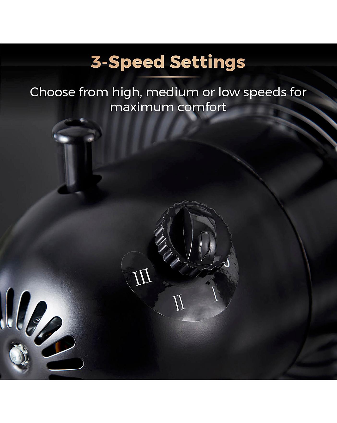  Tower Cavaletto 16 Inch 3 In 1 Black Stand Fan