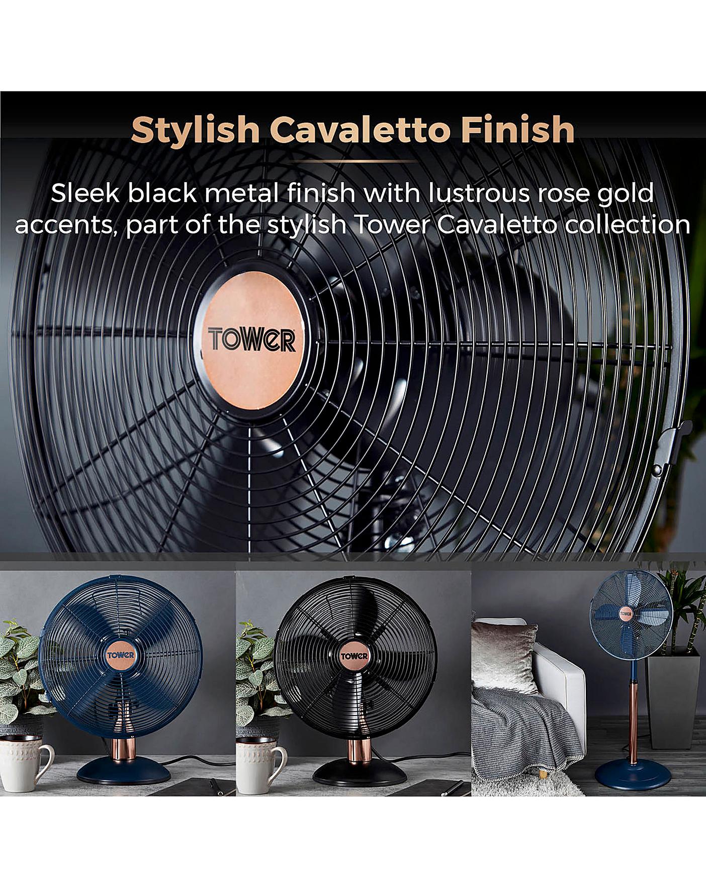  Tower Cavaletto 16 Inch 3 In 1 Black Stand Fan