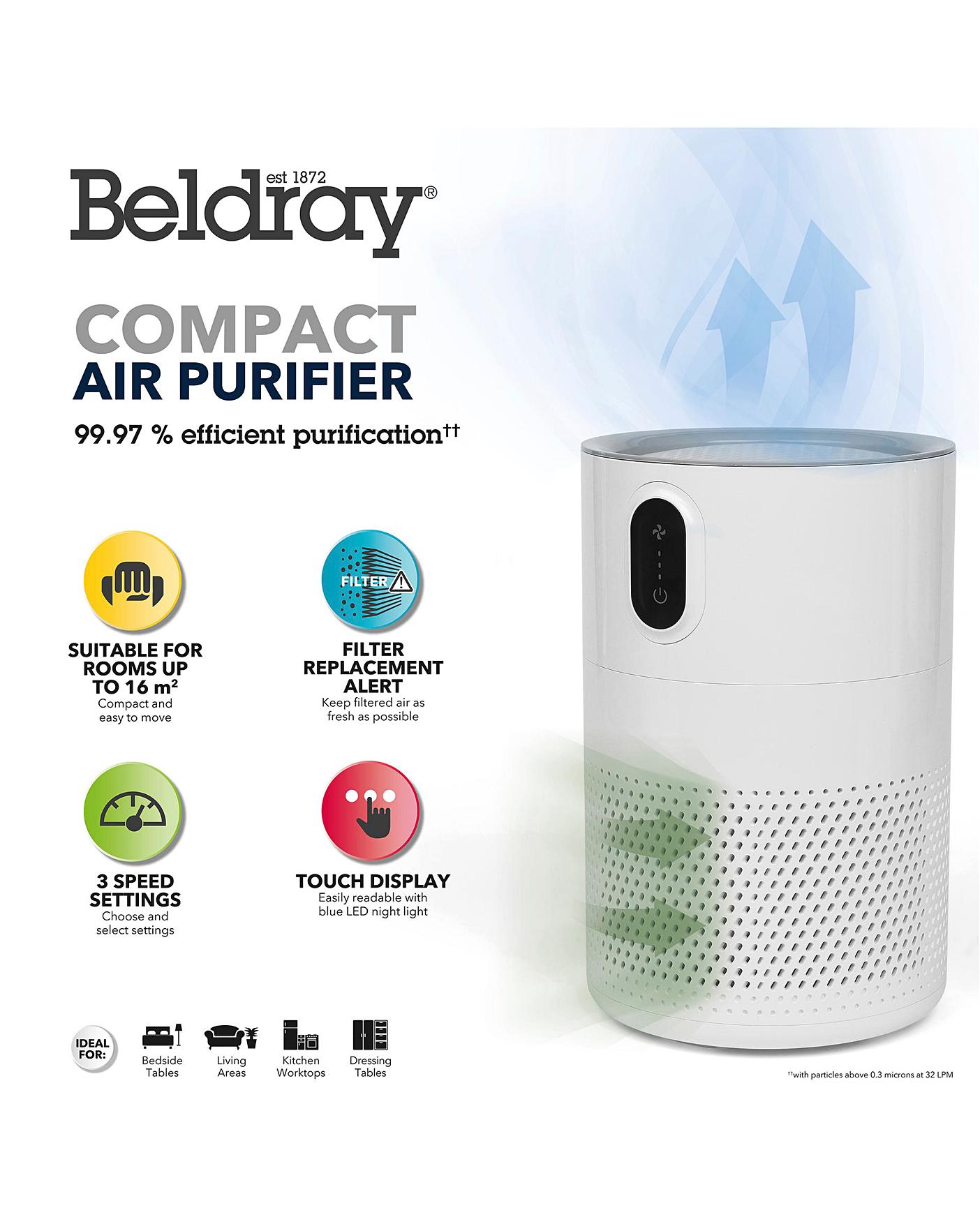  Beldray EH3348 Compact Air Purifier
