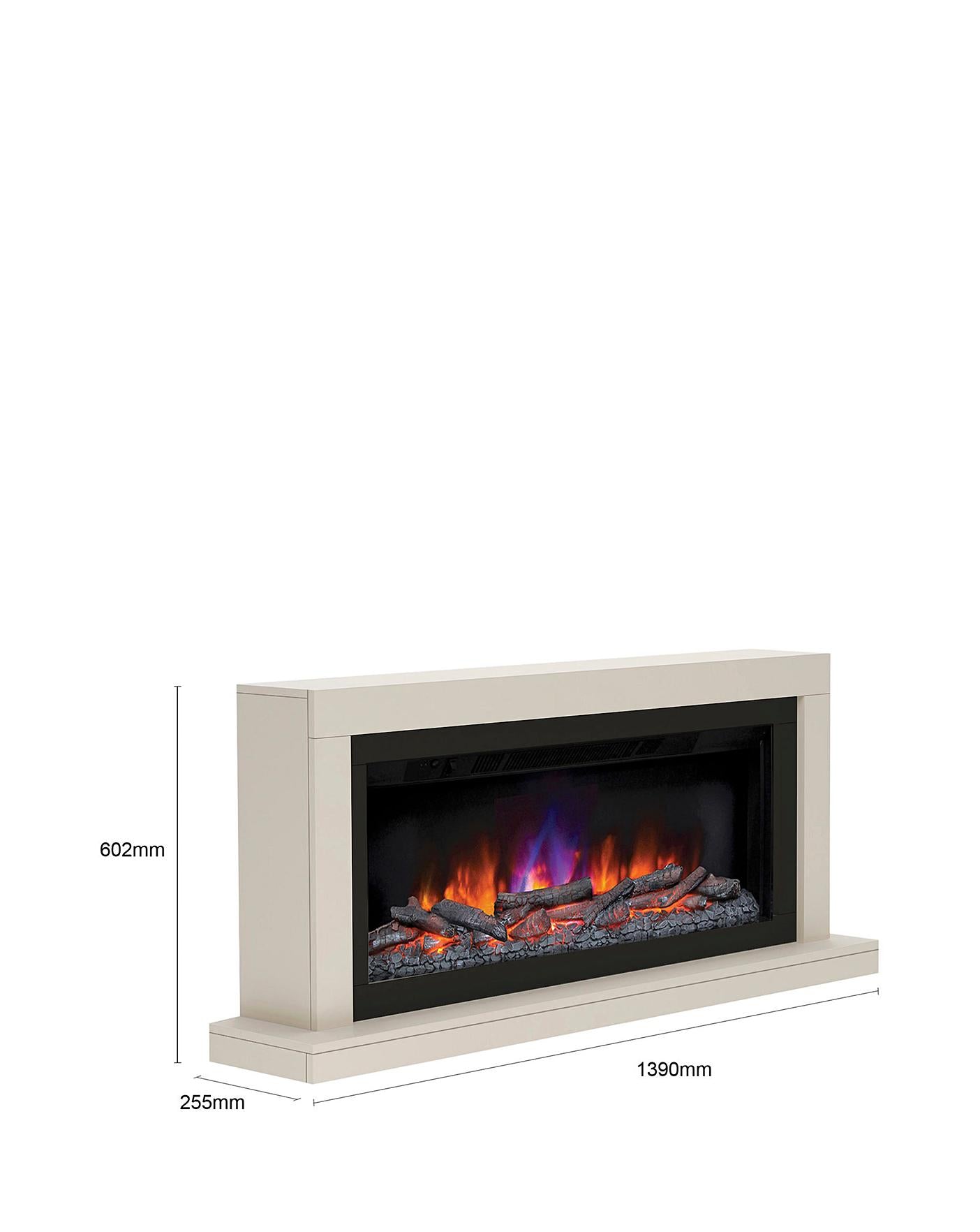  Be Modern Elyce Grande Wall Mounted Electric Fire