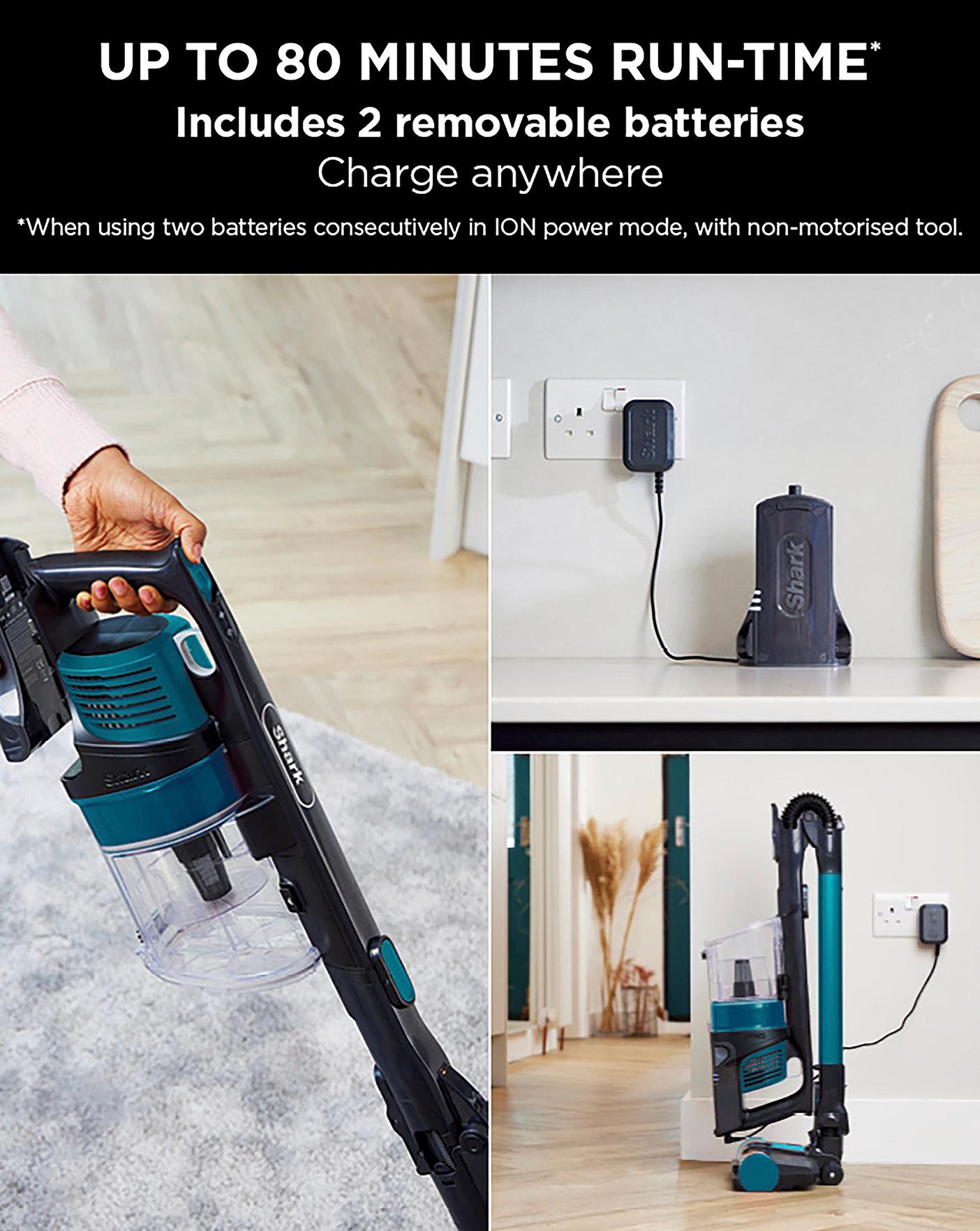  Shark Anti Hair Wrap Cordless Vacuum With Flexology Pet Model [Double Battery]