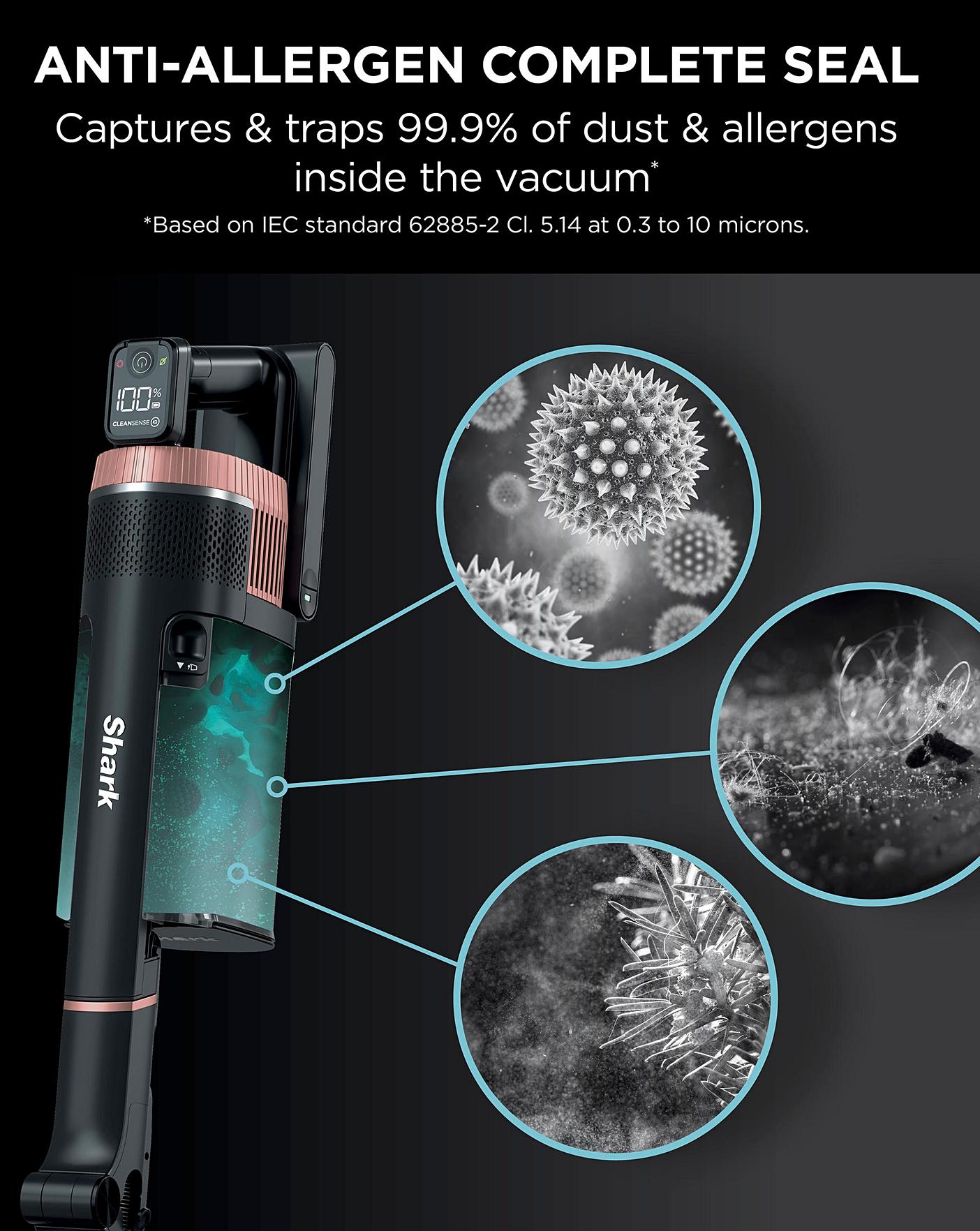  Shark Stratos Cordless Vacuum With Anti Hair Wrap Plus & Clean Sense IQ