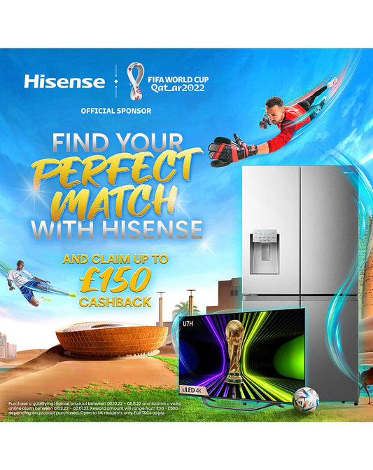  Hisense RB390N4WC1 Frost Free Fridge Freezer - Silver