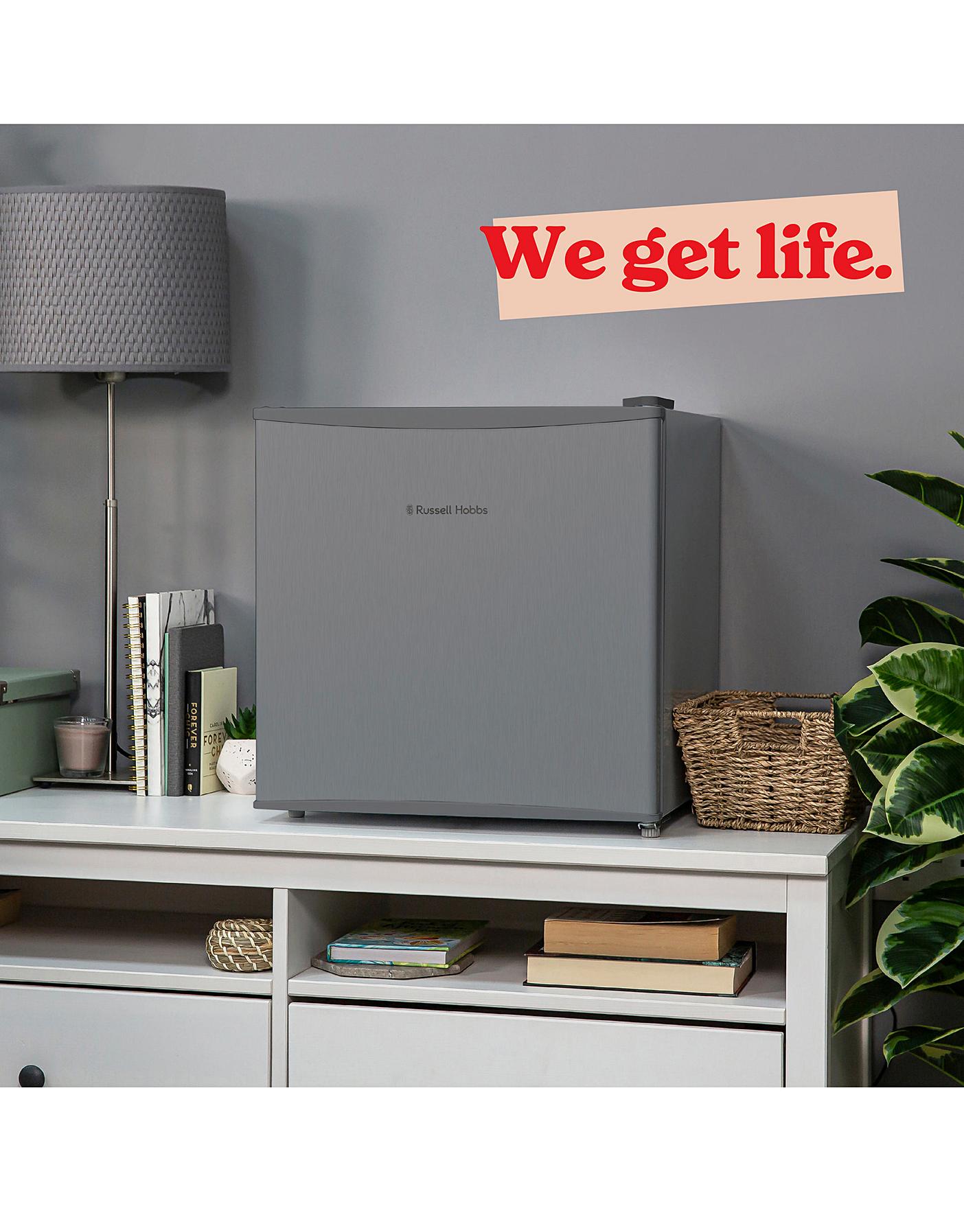  Russell Hobbs RHTTLF1SS Effect Table Top Fridge
