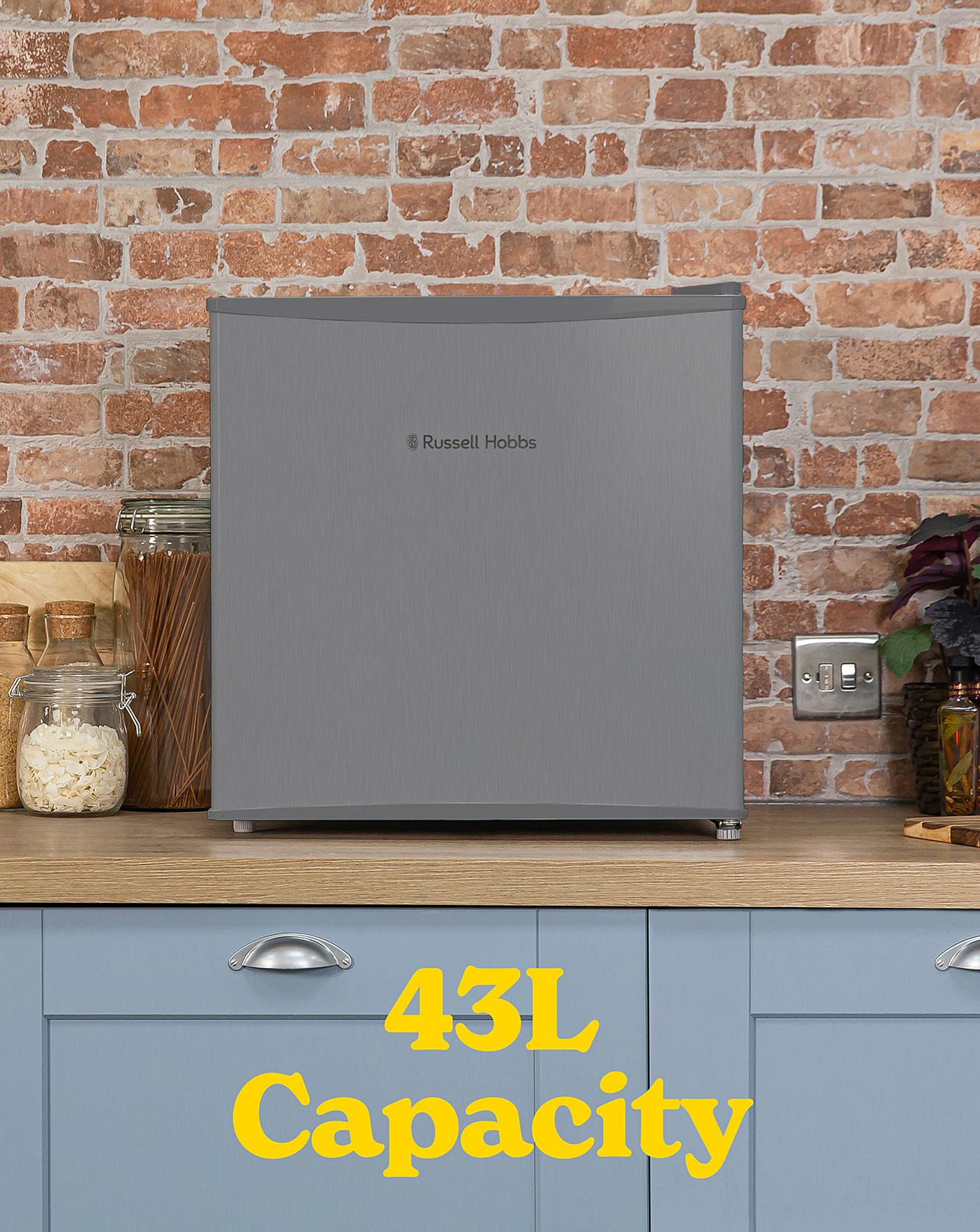 Russell Hobbs RHTTLF1SS Effect Table Top Fridge