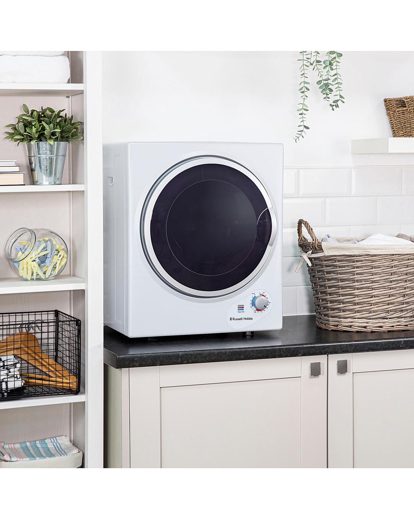  Russell Hobbs RH3VTD800 2.5kg Compact Vented Tumble Dryer White