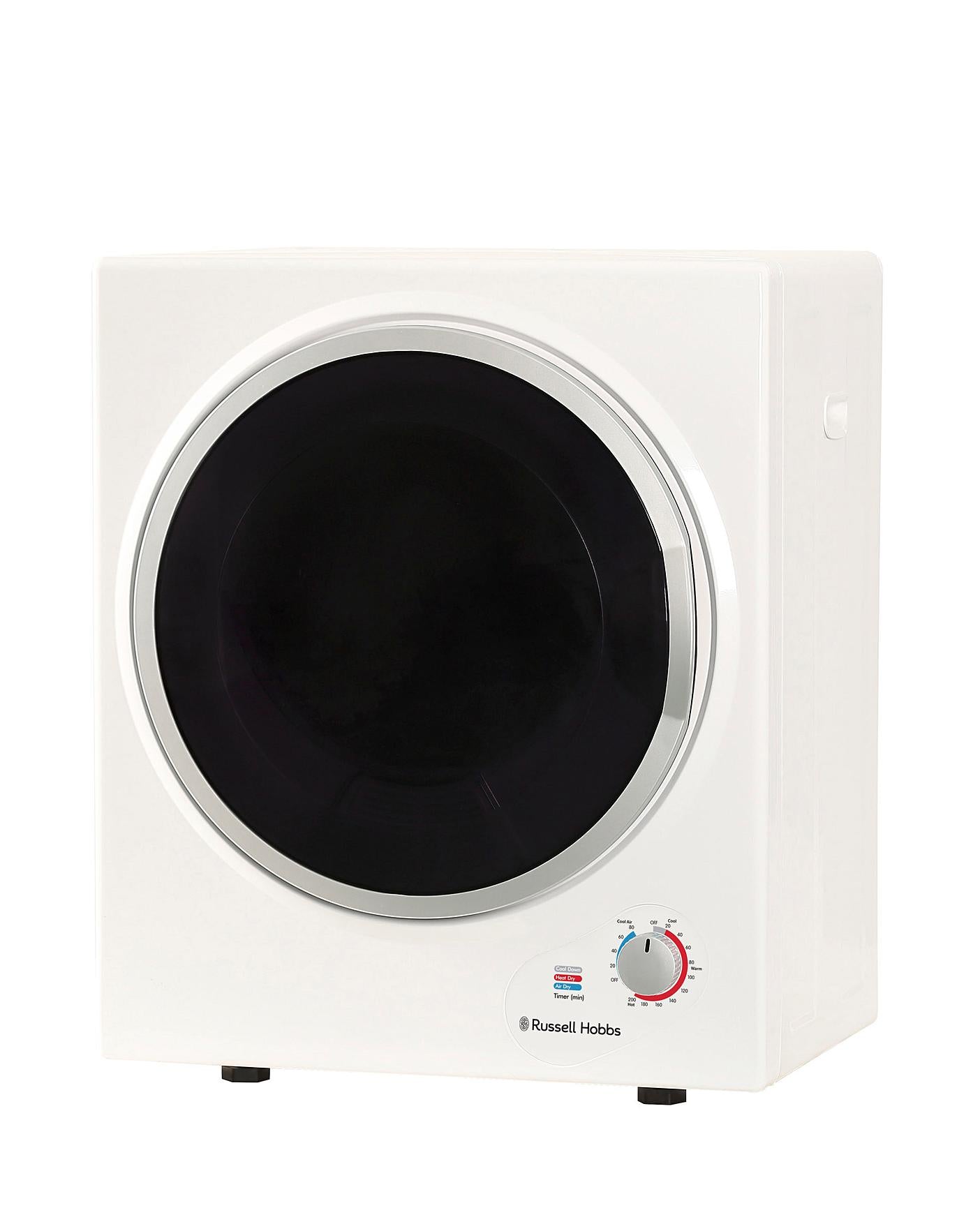  Russell Hobbs RH3VTD800 2.5kg Compact Vented Tumble Dryer White