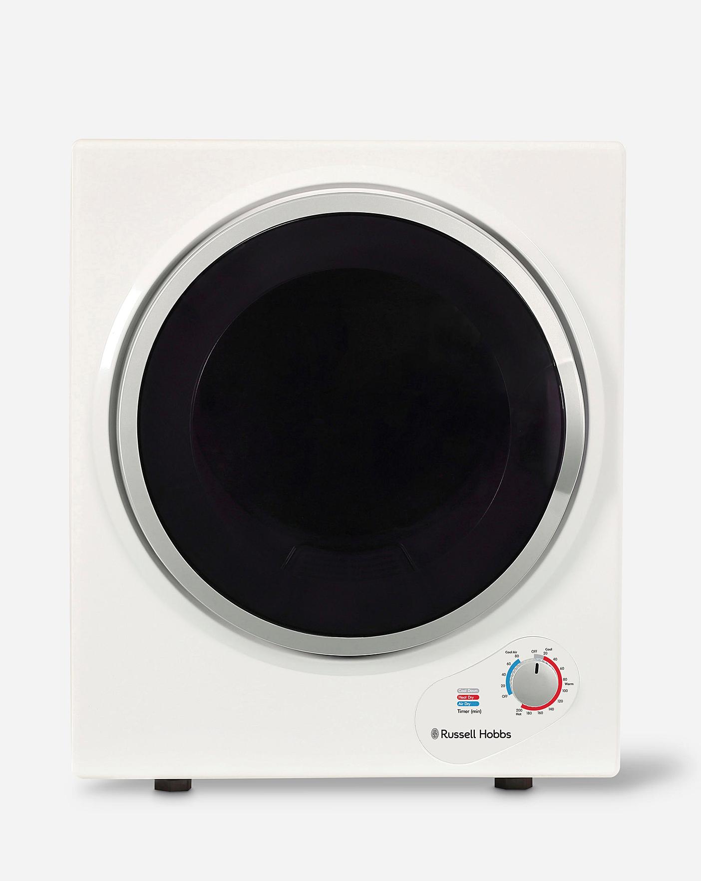  Russell Hobbs RH3VTD800 2.5kg Compact Vented Tumble Dryer White