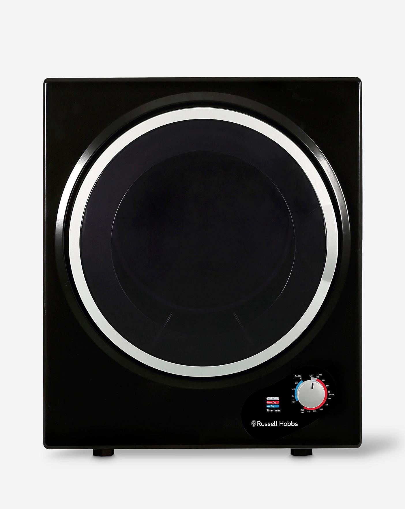  Russell Hobbs RH3VTD800B 2.5kg Compact Vented Tumble Dryer Black