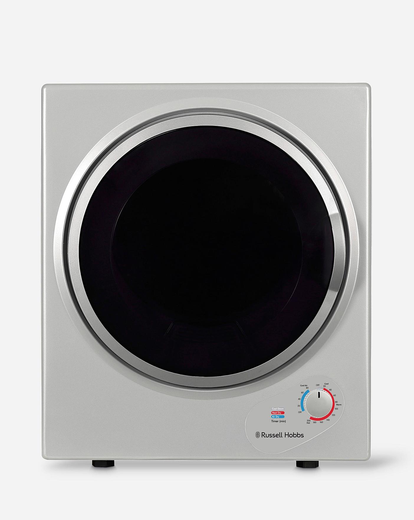  Russell Hobbs RH3VTD800S 2.5kg Compact Vented Tumble Dryer Silver