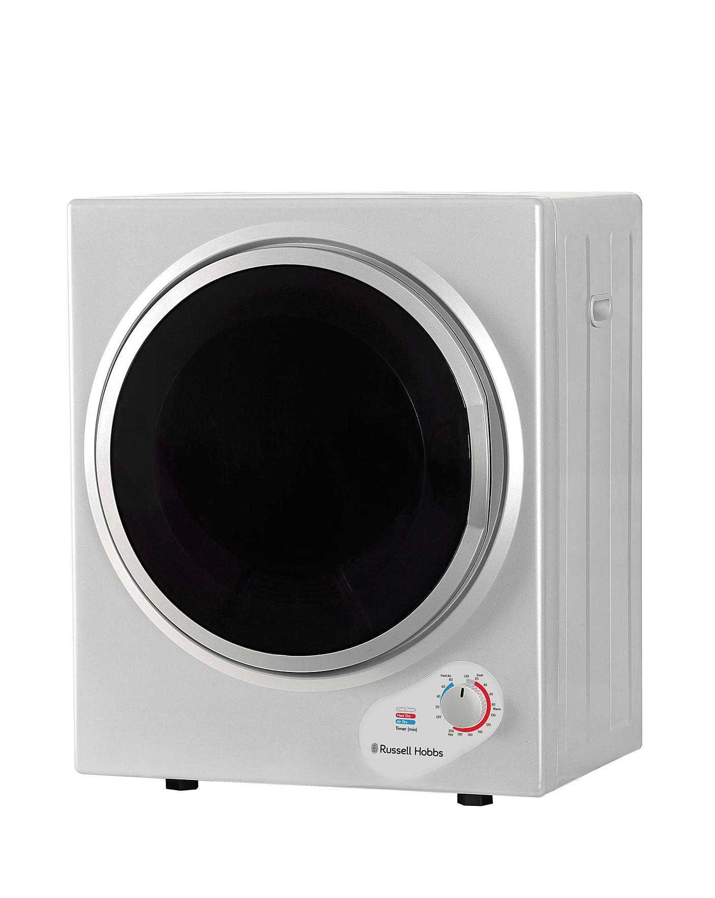  Russell Hobbs RH3VTD800S 2.5kg Compact Vented Tumble Dryer Silver