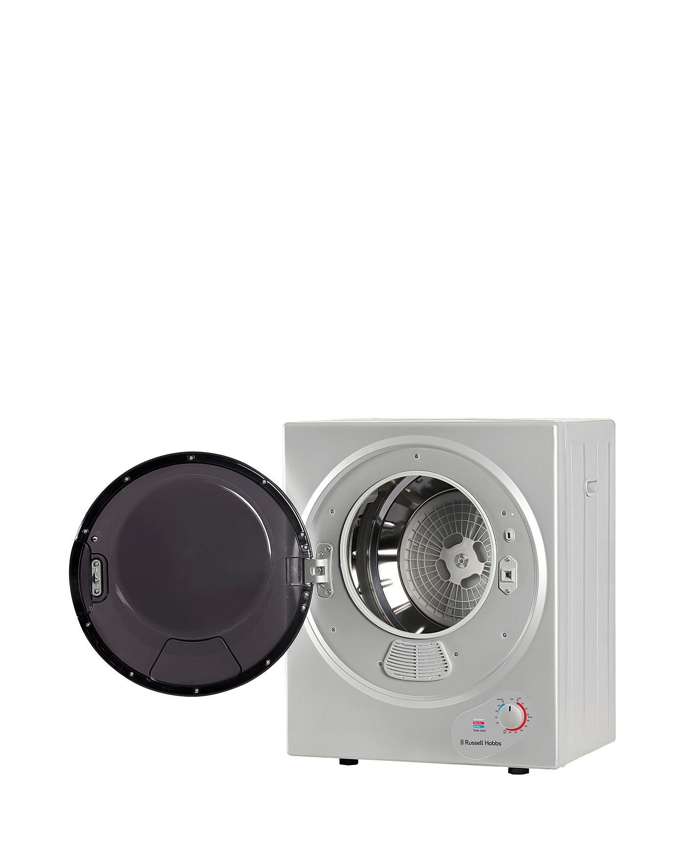  Russell Hobbs RH3VTD800S 2.5kg Compact Vented Tumble Dryer Silver
