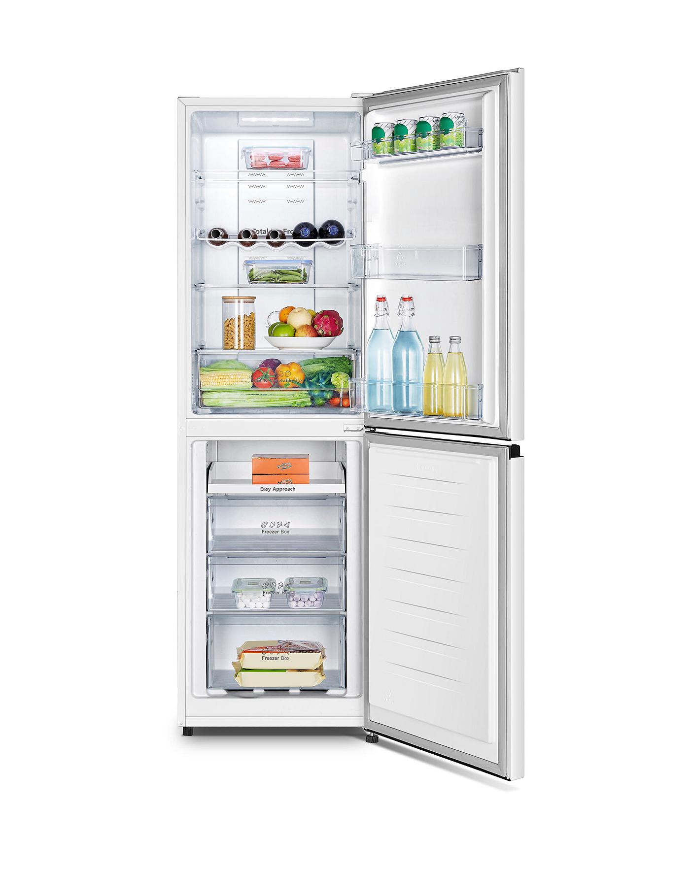  Hisense RB327N4BWE Fridge Freezer, E Rated, 50/50 Split