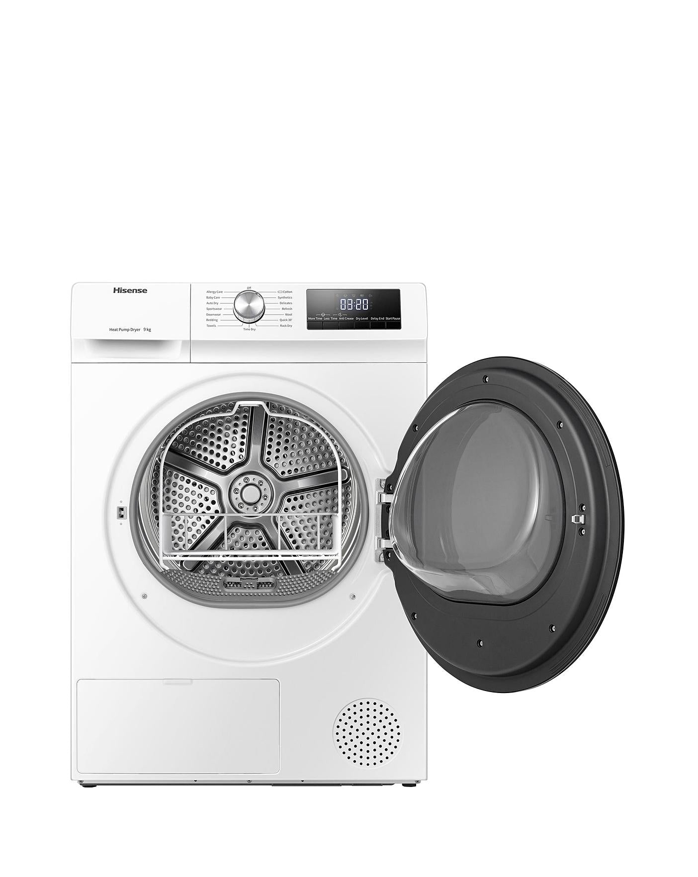  Hisense DHQA902U 9kg Heat Pump Dryer, A++ Rated